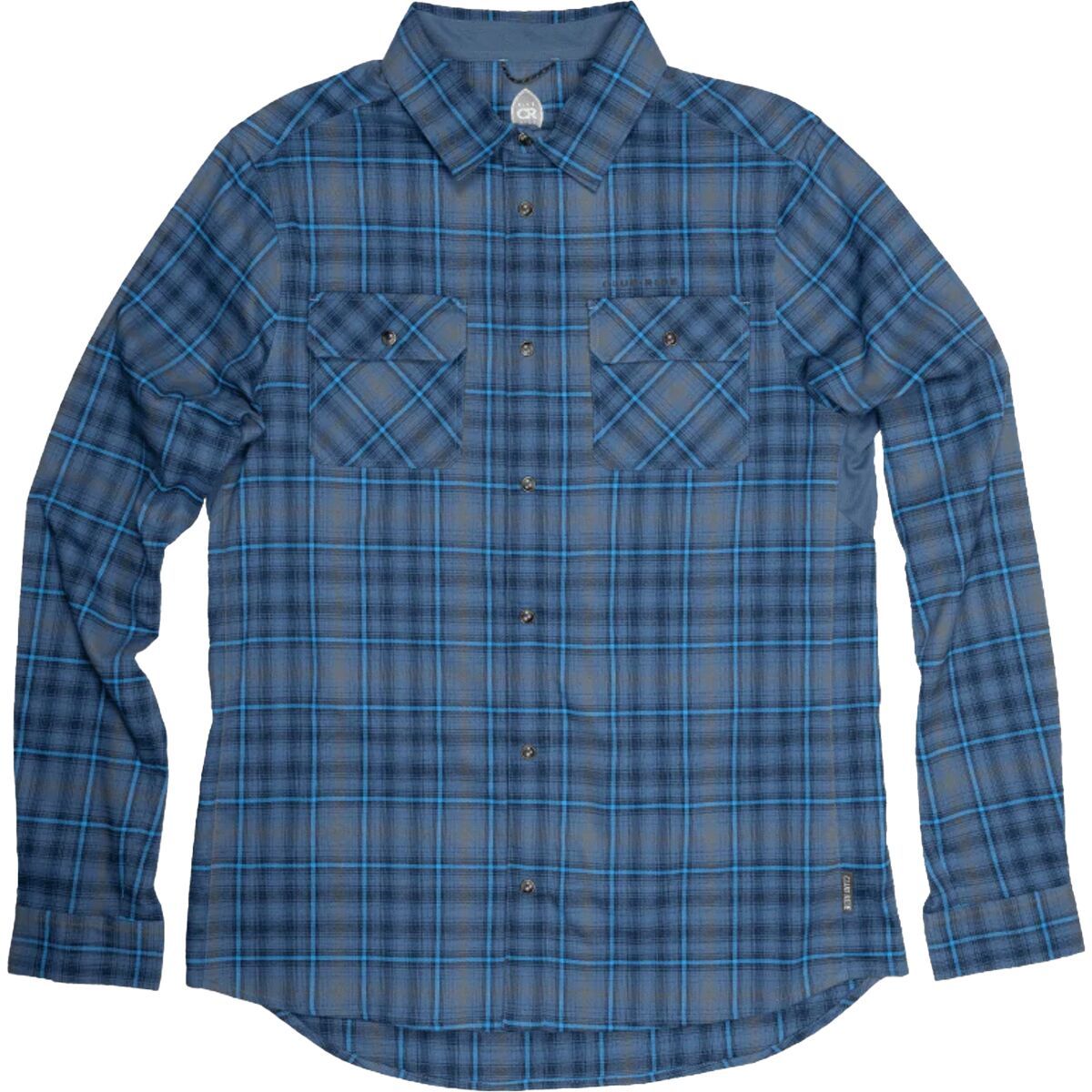 Club Ride Apparel Club Ride Apparel Daniel Flannel Long-Sleeve Jersey - Men's Vivid Blue, L