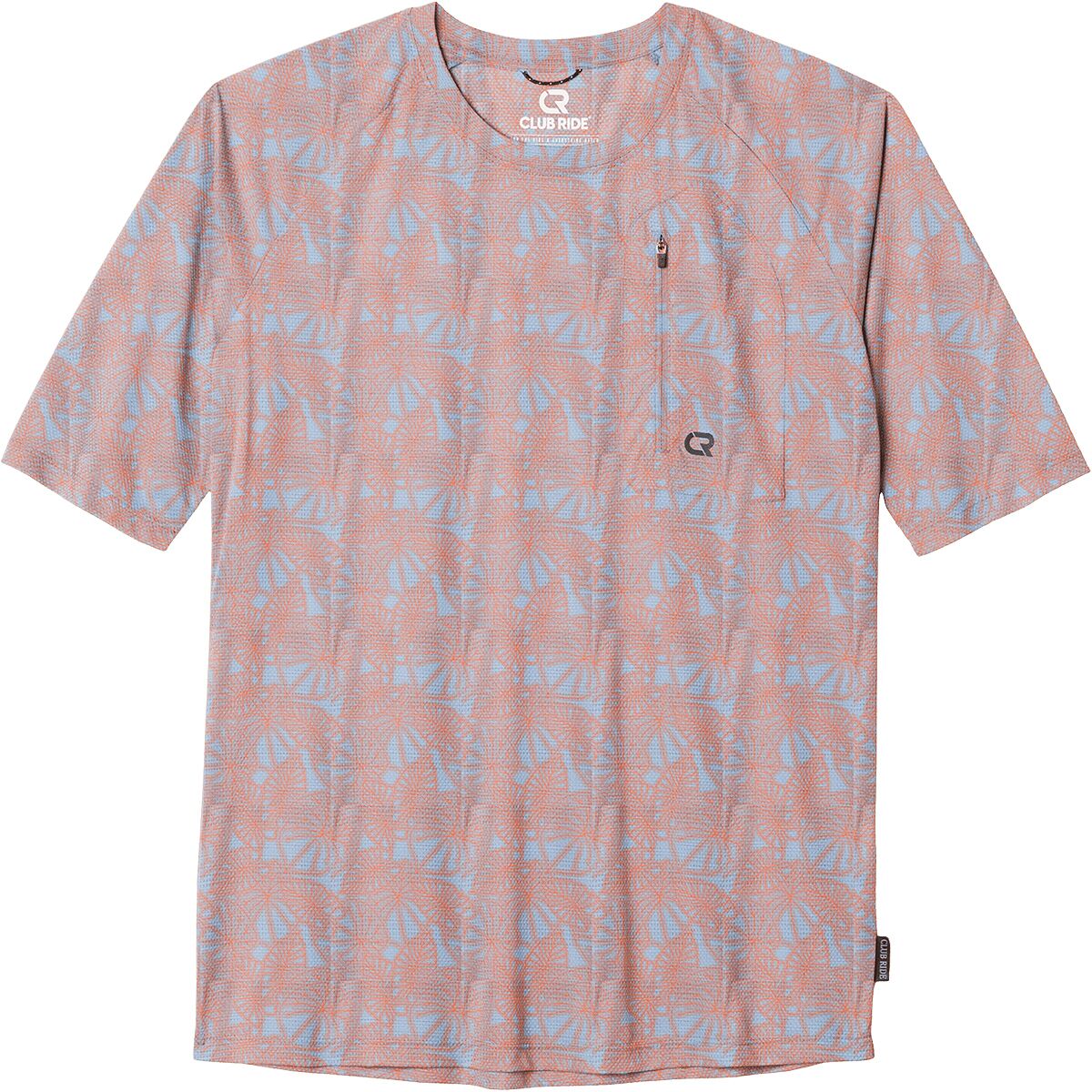Club Ride Apparel Club Ride Apparel Alpen Tech MTB T-Shirt - Men's Sienna Palm, M