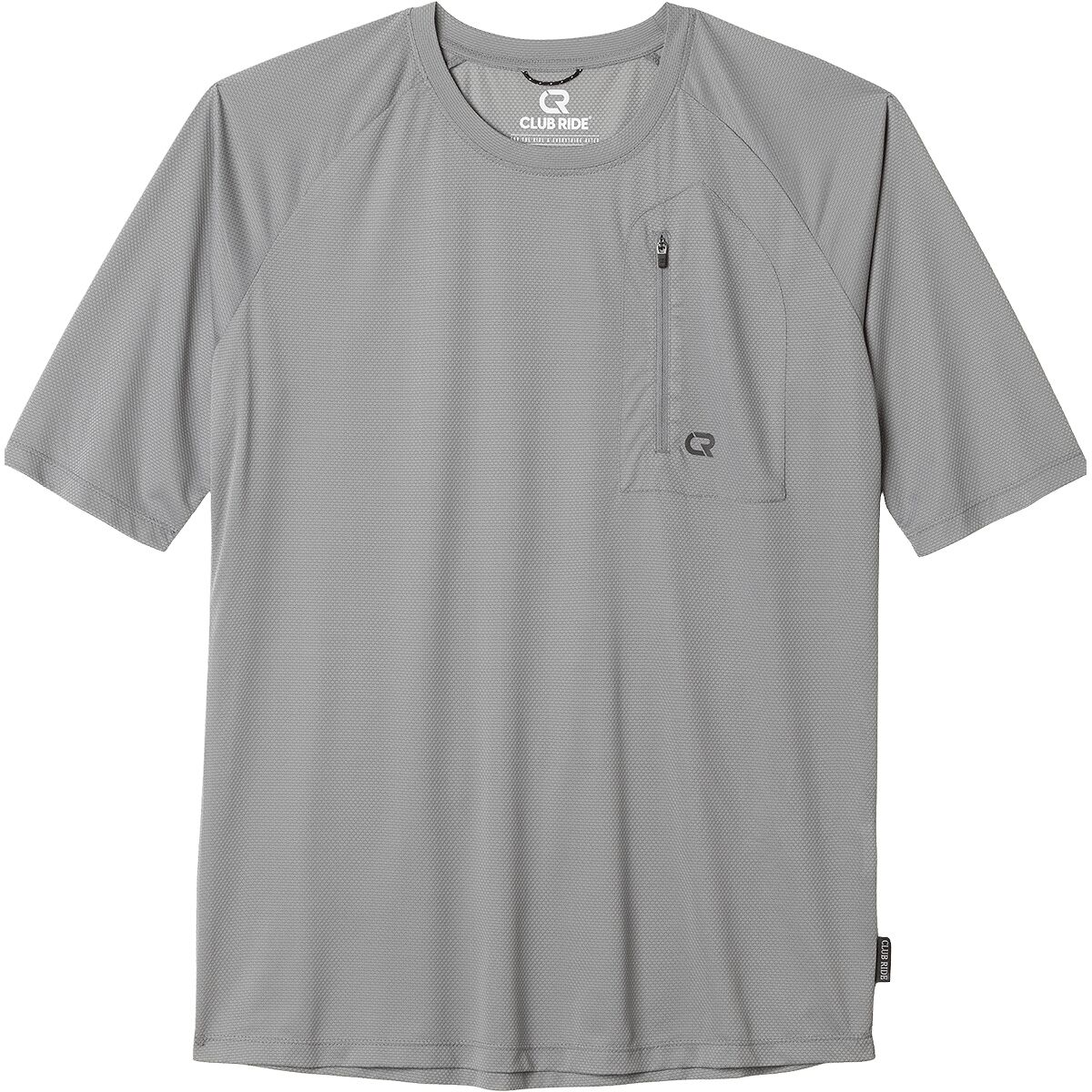 Club Ride Apparel Club Ride Apparel Alpen Tech MTB T-Shirt - Men's Ultimate Grey, M