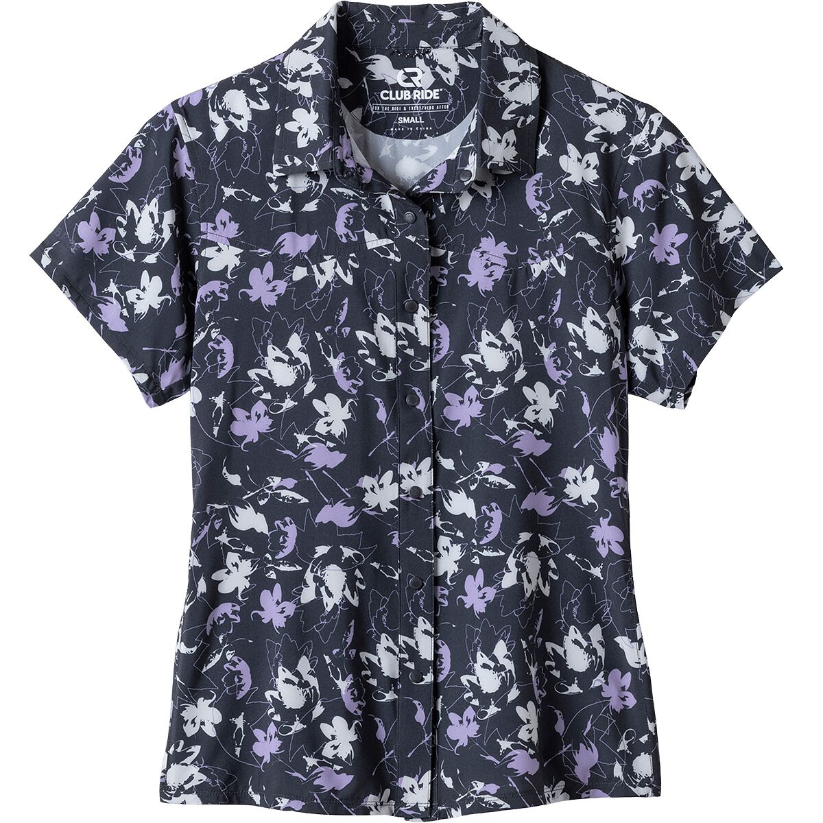 Club Ride Apparel Club Ride Apparel Bandara Jersey - Women's Caviar Lavender Floral, L