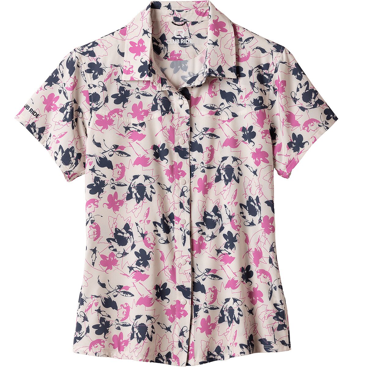 Club Ride Apparel Club Ride Apparel Bandara Jersey - Women's Egret Fox Pink Floral, M