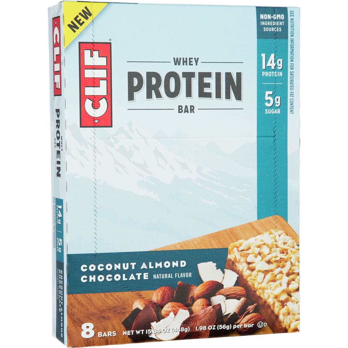 Clifbar Whey Protein Bars - 8-Pack