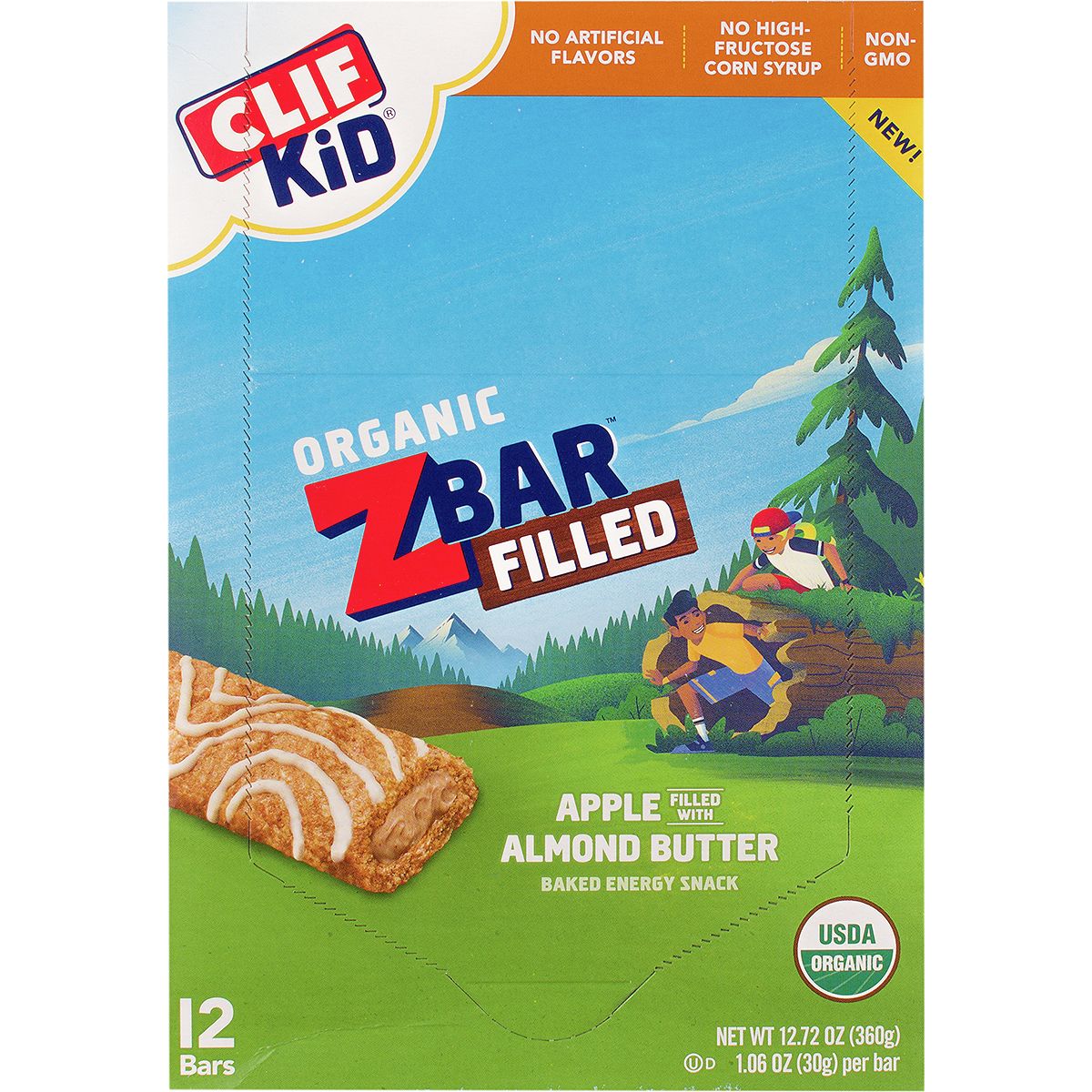 Clifbar ZBar Filled - 12-Pack