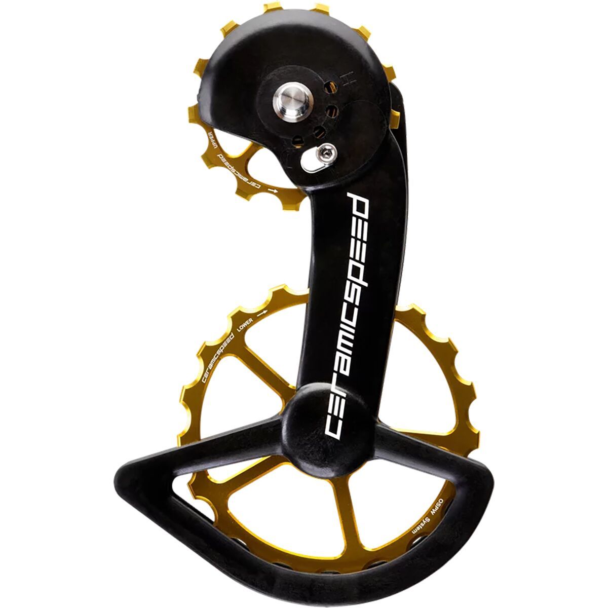 CeramicSpeed CeramicSpeed OSPW X Shimano GRX/RX 2x11 Coated Gold, One Size