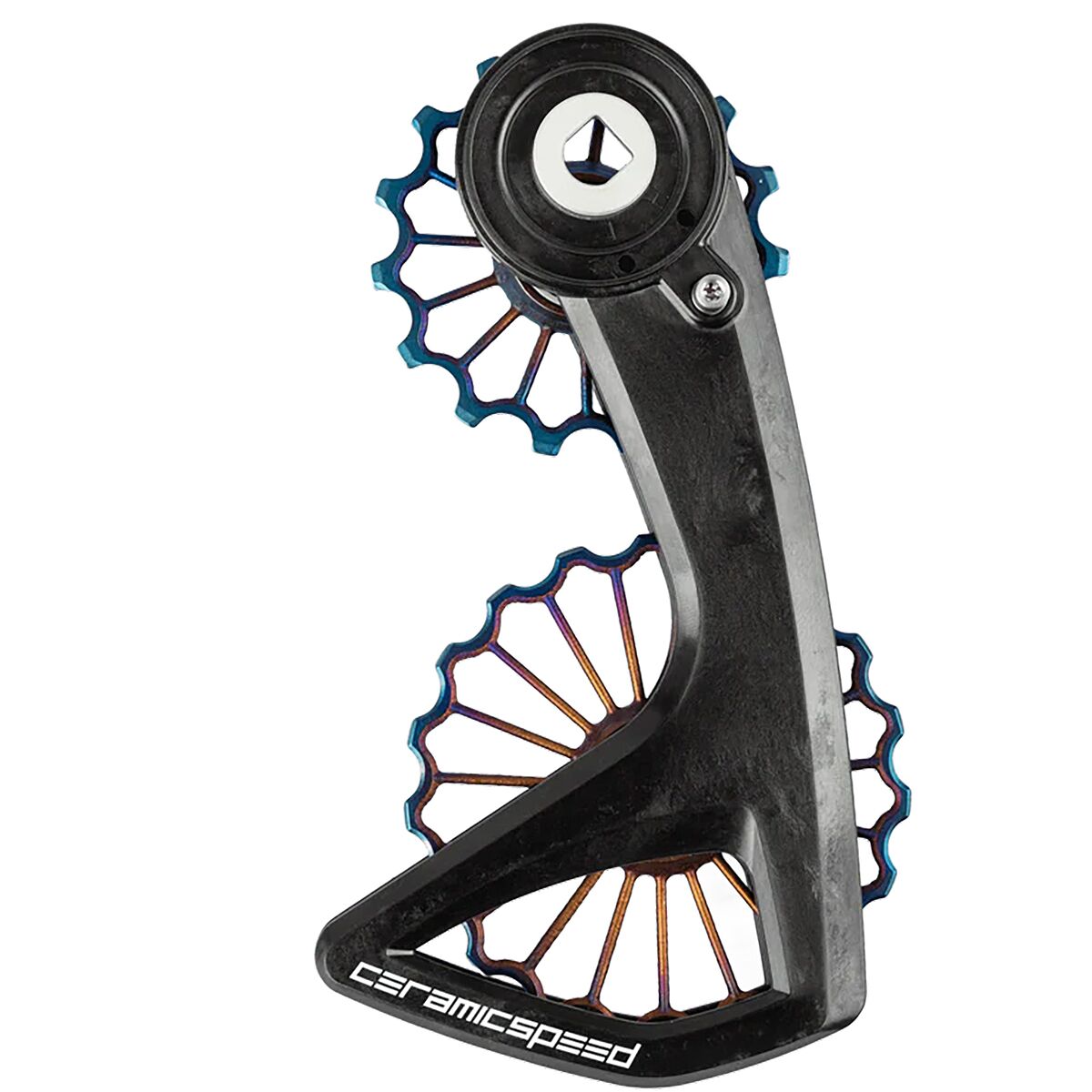 Ceramicspeed CeramicSpeed OSPW RS 3D Ti v2 Oil Slick PVD Oil Slick, SRAM Red D1/E1, Force D1