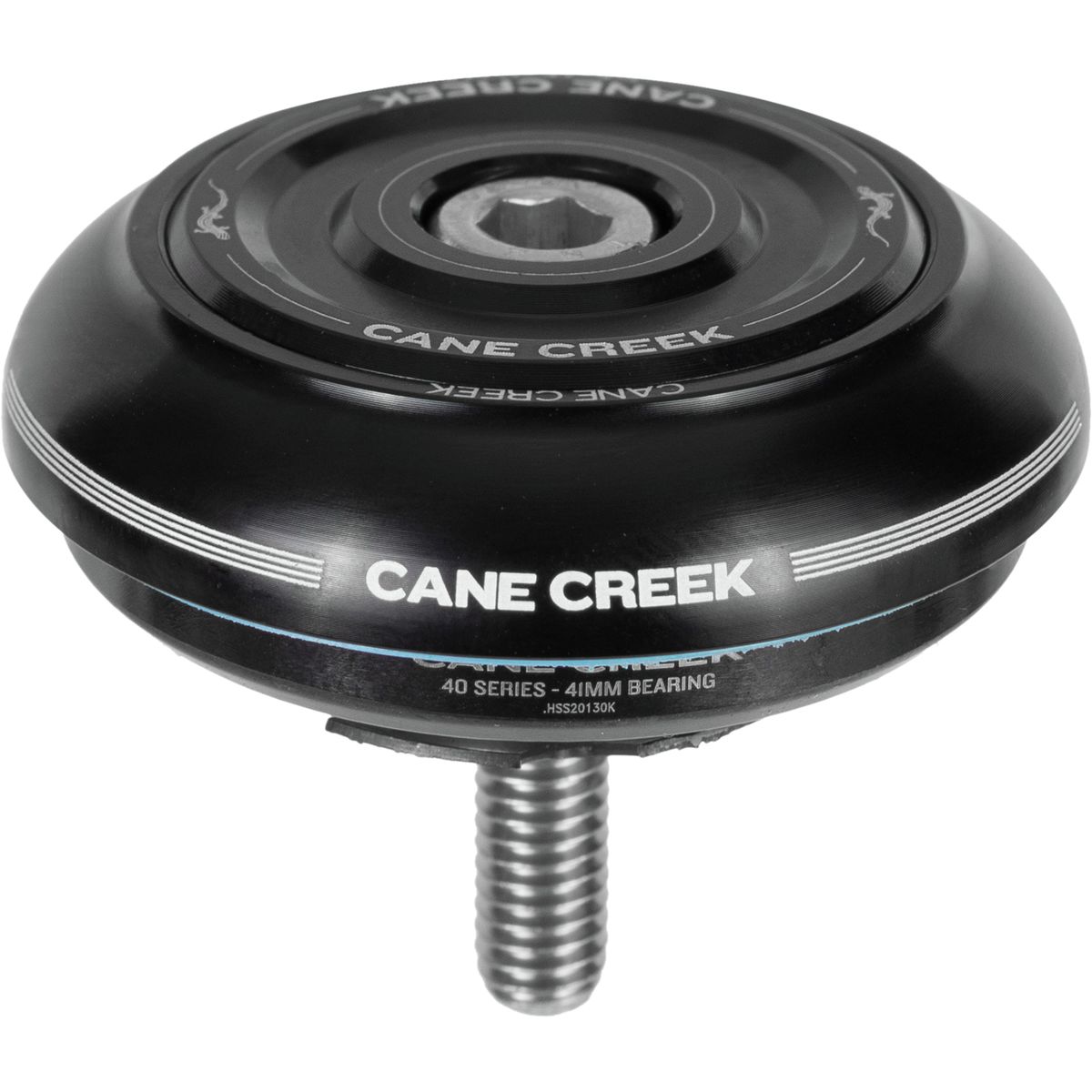 Cane Creek 40 IS41/28.6 Short Cover Top - Bike Build Black, One Size
