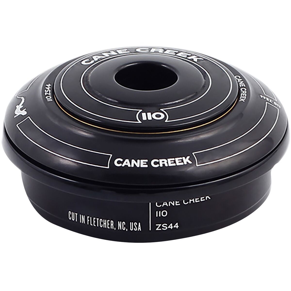 Cane Creek Cane Creek 110 Series ZS44/28.6 Short Cover Top Black, One Size