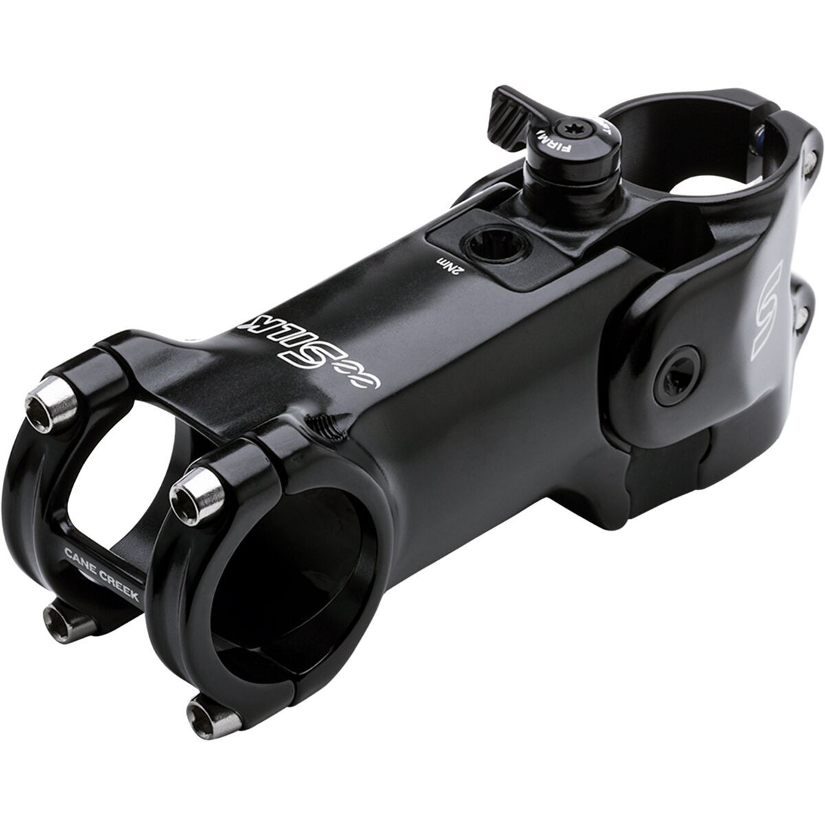 Cane Creek Cane Creek eeSilk Stem Black, No Compliance Switch, 6 Degree/90mm