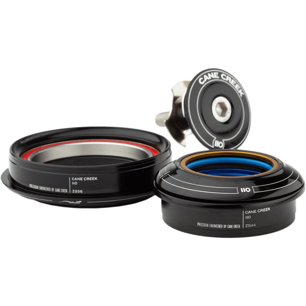 Cane Creek Cane Creek 110-Series Headset Black, Tall Cover, IS41/28.6, IS41/30