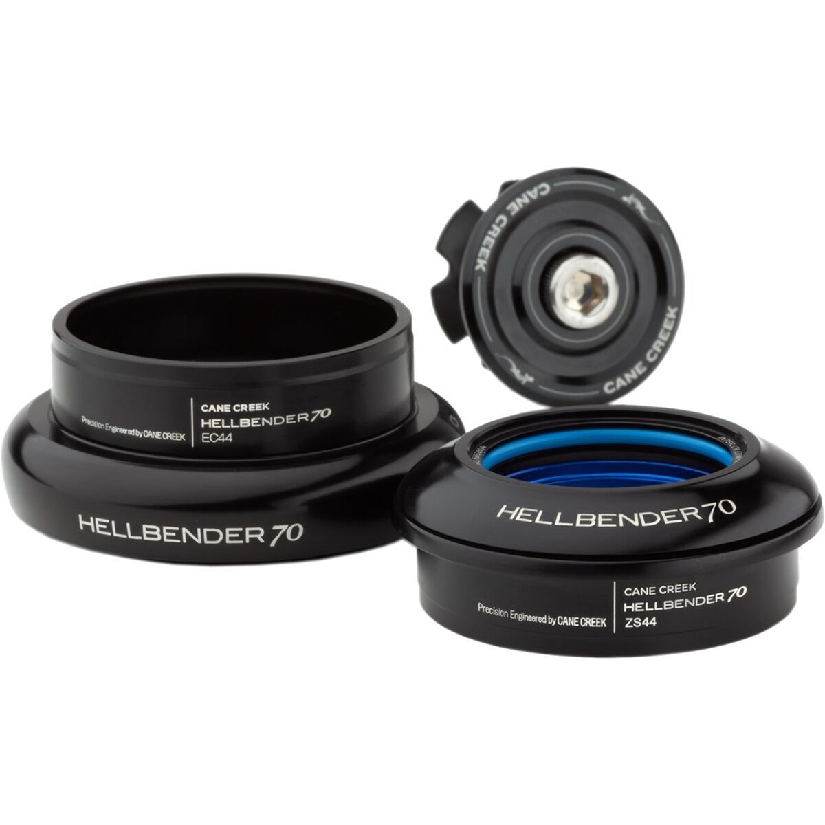 Cane Creek Hellbender 70 Headset Blue, IS41/28.6, IS52/40