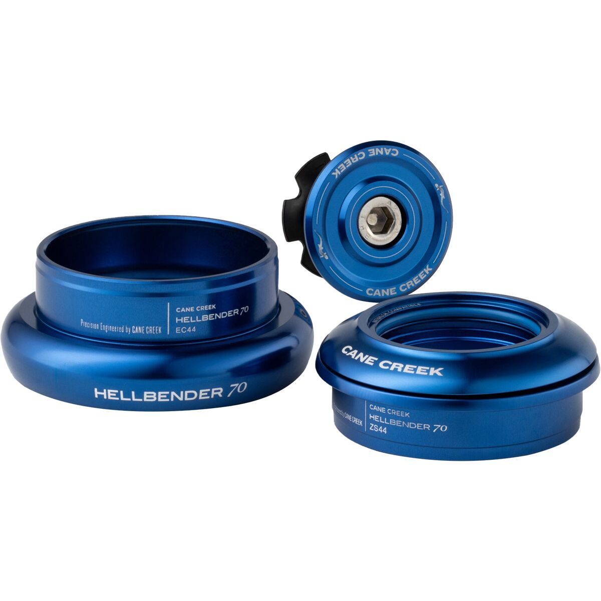 Cane Creek Cane Creek Hellbender 70 Headset Blue, IS41/28.6, IS52/40