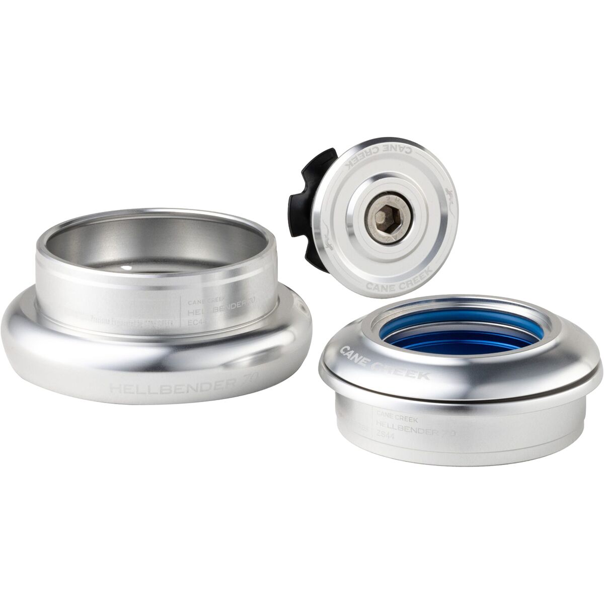 Cane Creek Hellbender 70 Headset Silver, ZS44/28.6, EC44/40