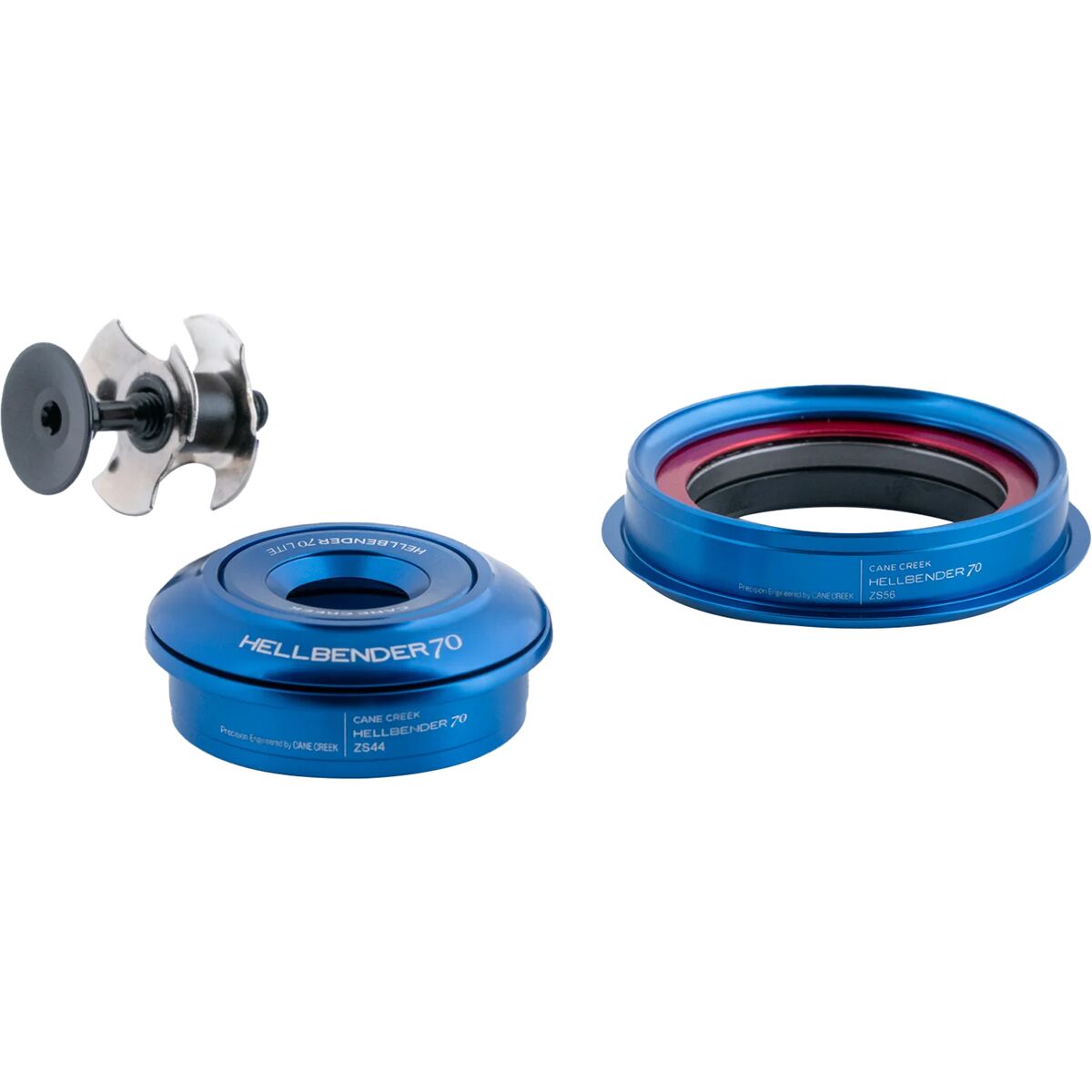 Cane Creek Hellbender 70 Lite Headset Blue, IS41/28.6, IS52/40