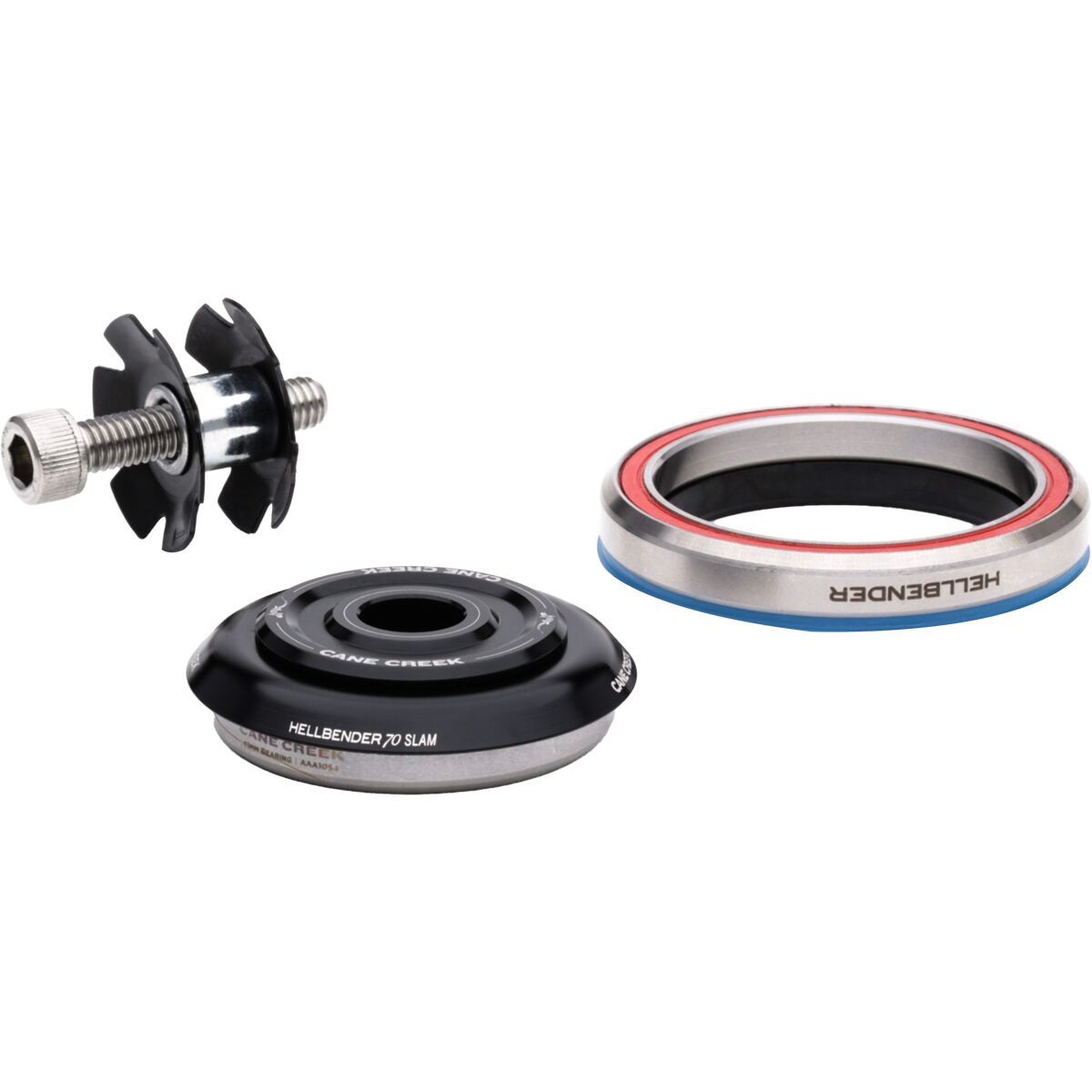 Cane Creek Hellbender 70 Slam Headset Black, IS42/28.6, IS52/40