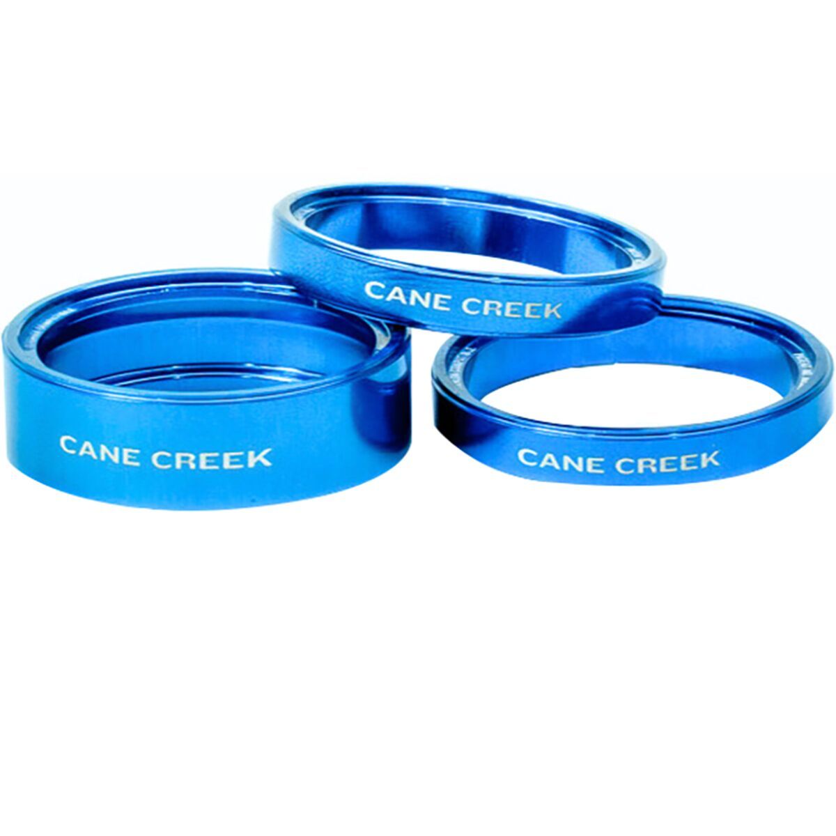 Cane Creek Cane Creek Interlok Headset Spacer kit Blue, 1-10mm 2-5mm