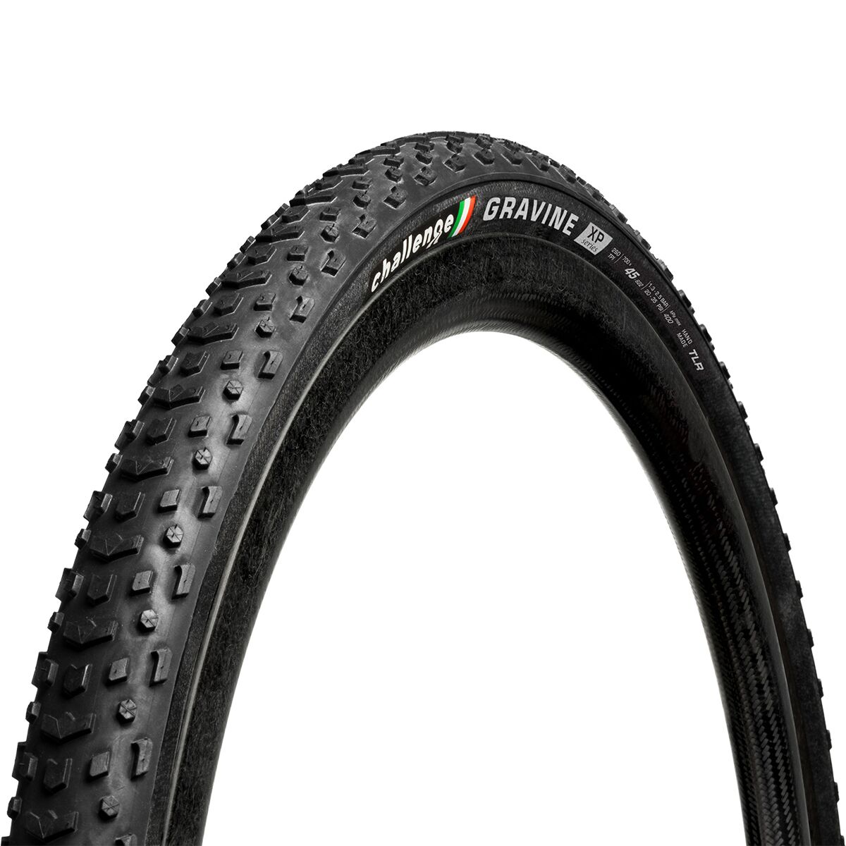 Challenge Challenge Gravine XP Tubeless Tire Black, 700x45