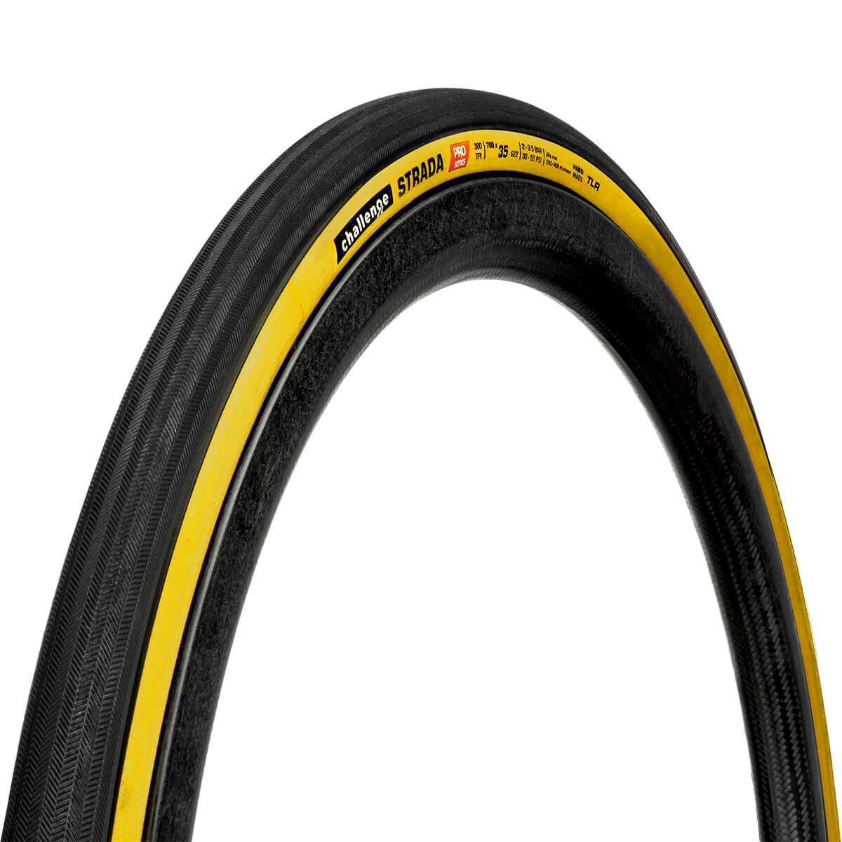 Challenge Challenge Strada Pro Tubeless Tire Tan, 700x32