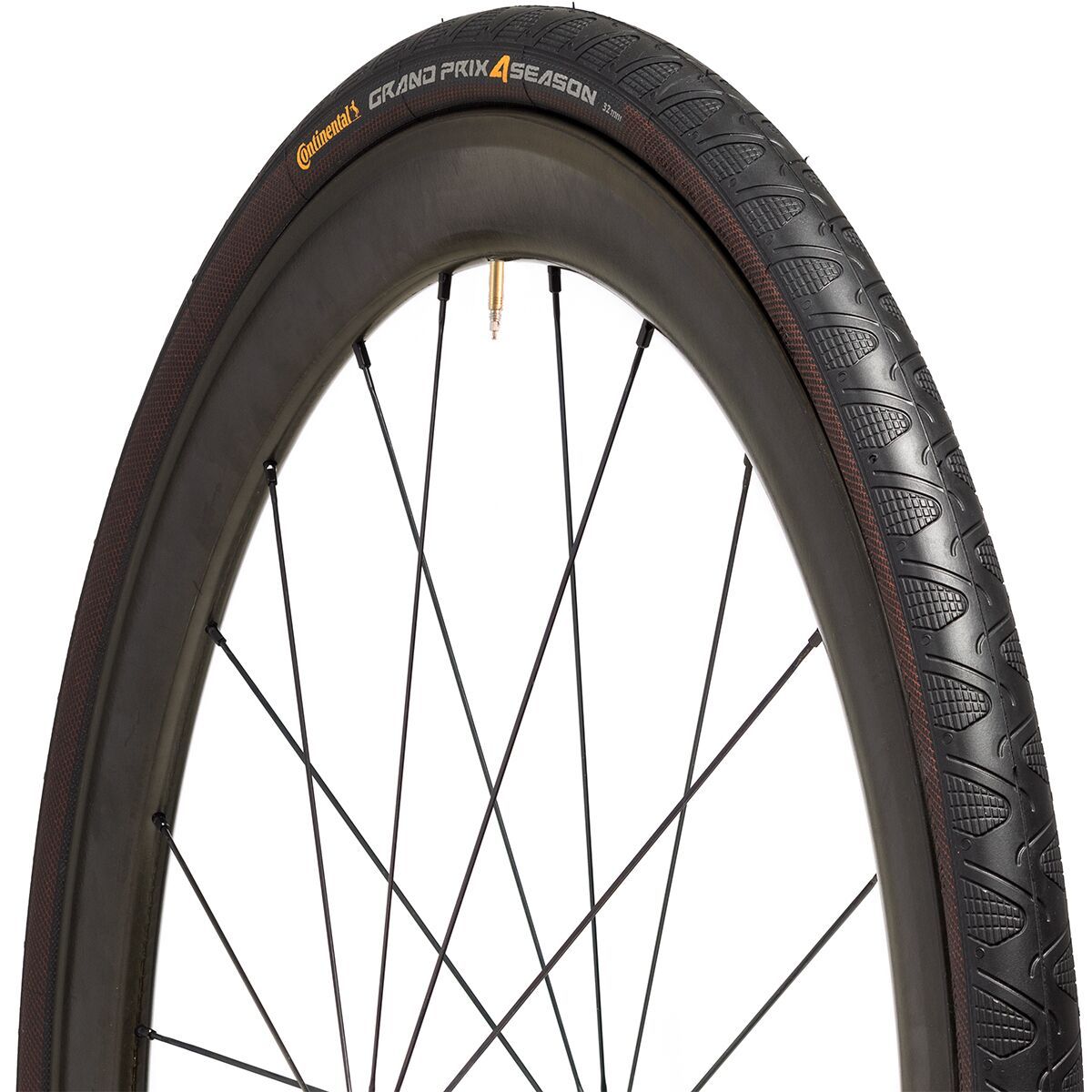 Continental Grand Prix 4 Season Clincher Tire Black-Duraskin, 700x25