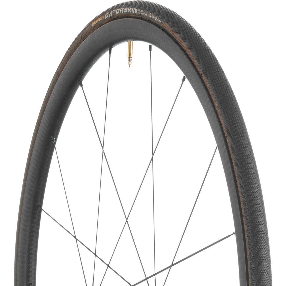 Continental Sprinter GatorSkin Tubular Tire Black-Duraskin, 700c x 25mm