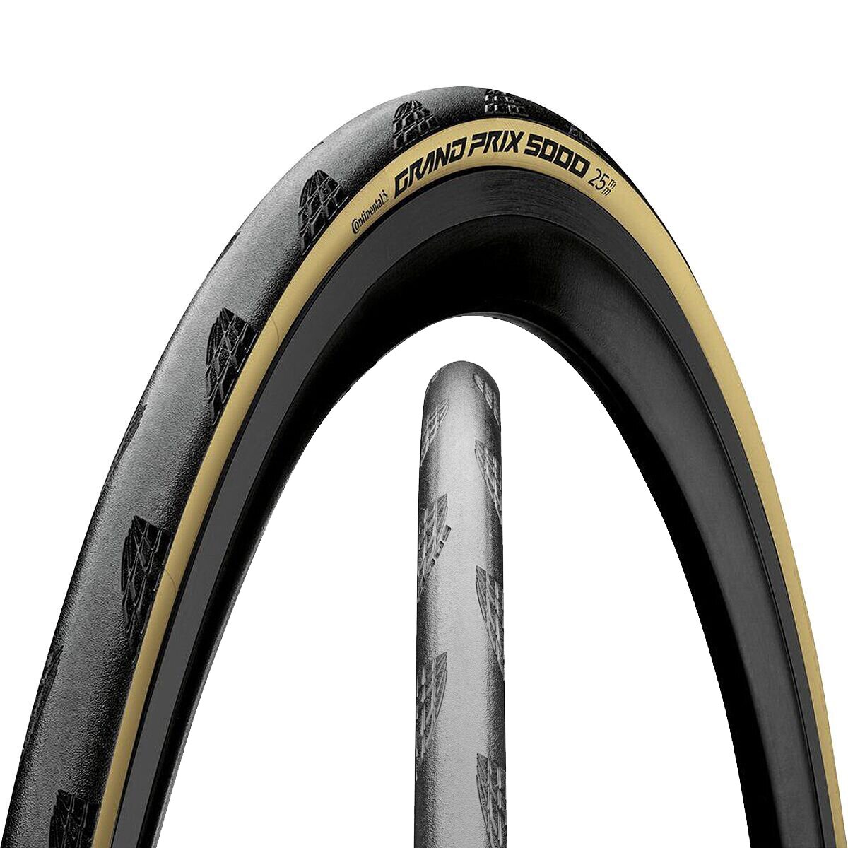 Continental | Grand Prix 5000 Road Tire | Cream | 700X28C | Rubber