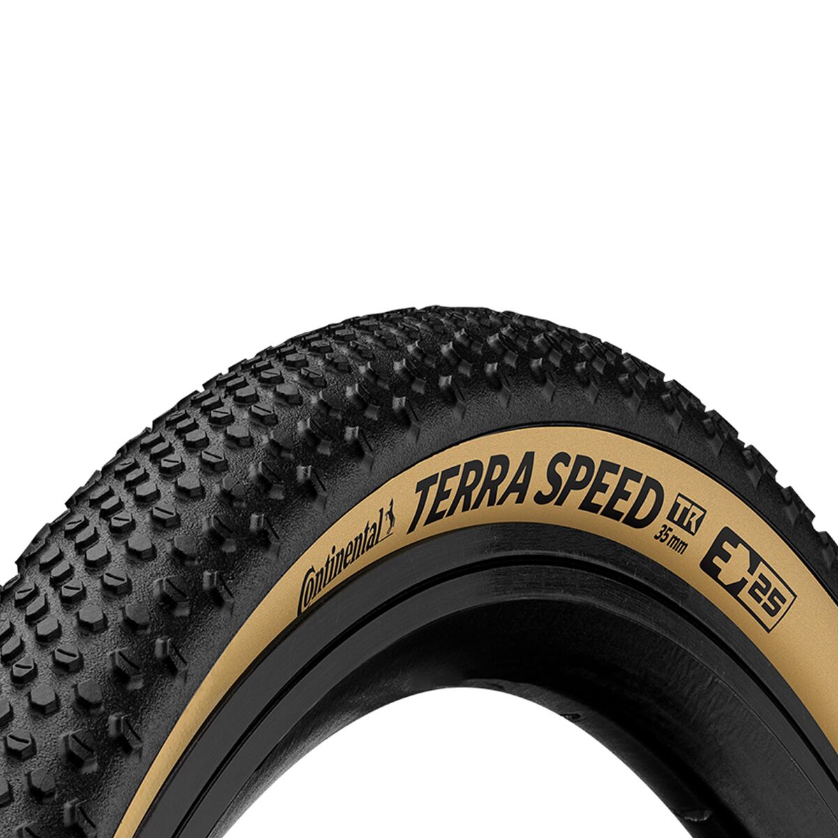 Continental Terra Speed Tire - Tubeless Black/Cream, Black Chili, ProTection, 700cx35