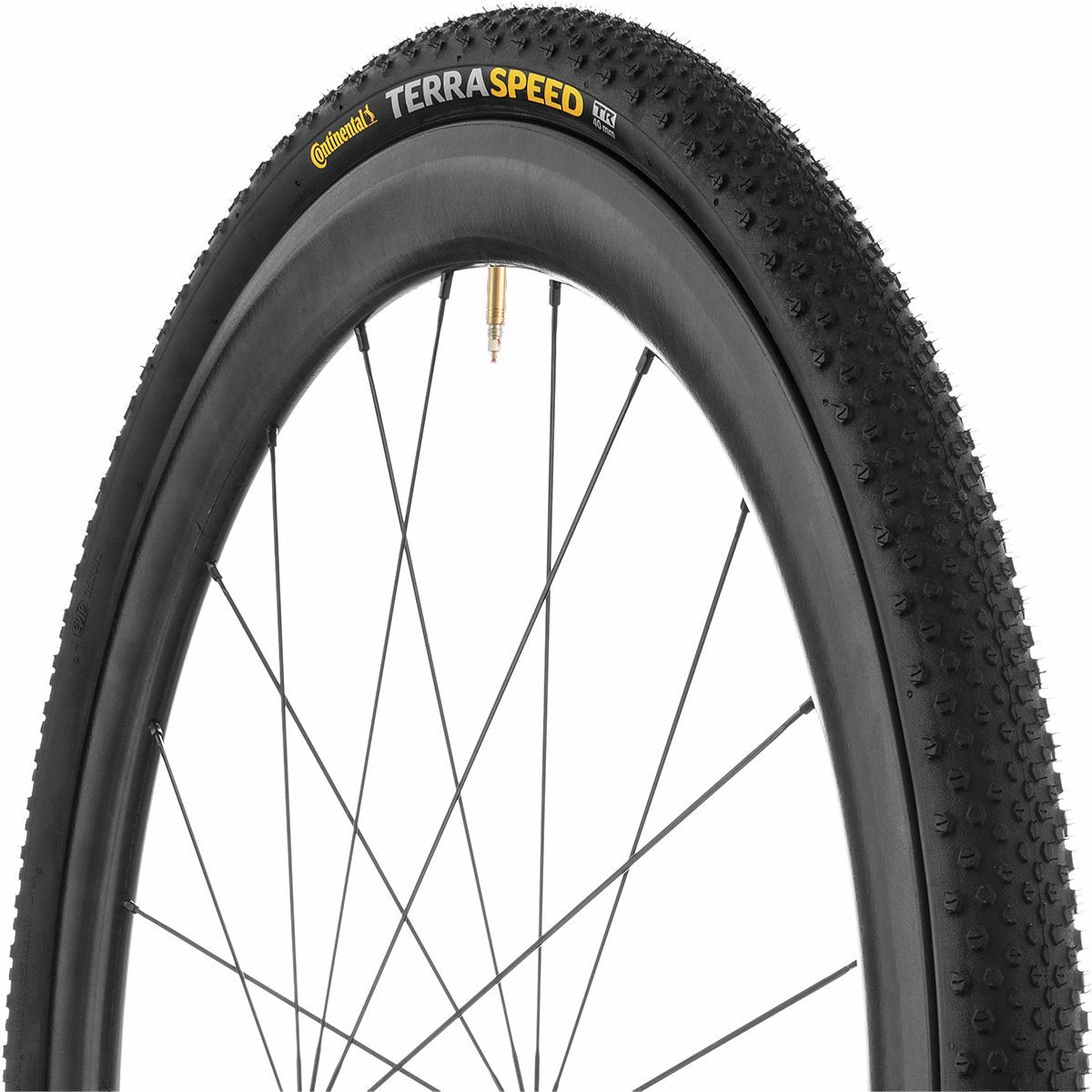 Continental Continental Terra Speed Tire - Tubeless ProTection, Black Chili, 35mm