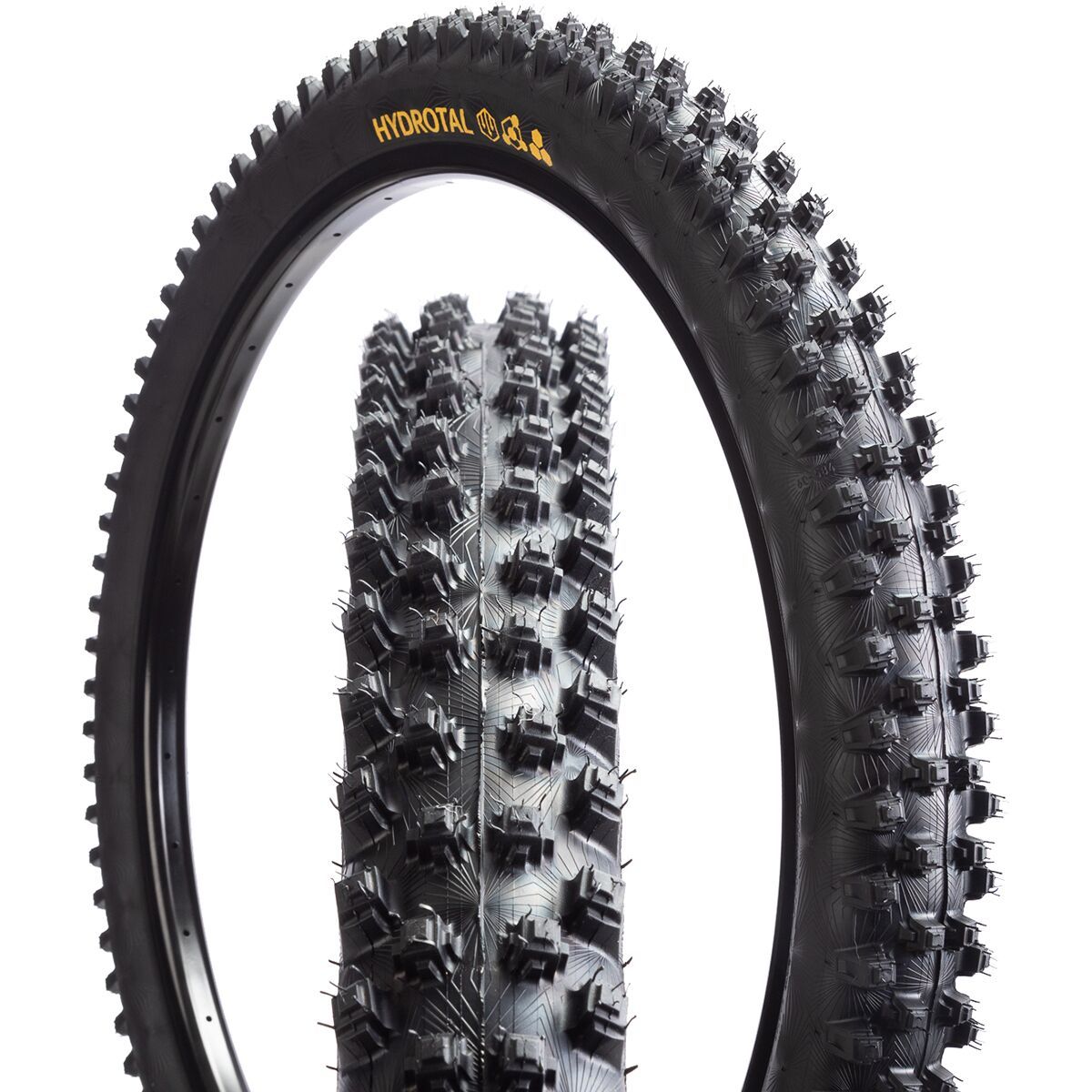 Continental Hydrotal 27.5in Tire DH Casing, SuperSoft Folding, Black, 27.5x2.4