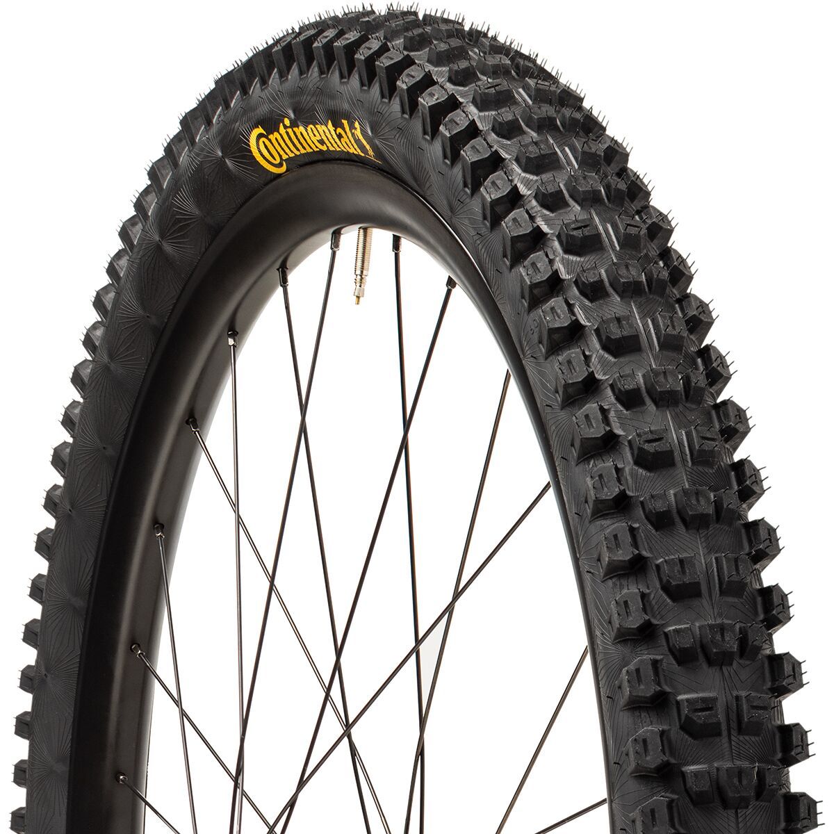 Continental Kryptotal-F 27.5in Tire Enduro Casing, Soft Folding, Black, 27.5x2.4