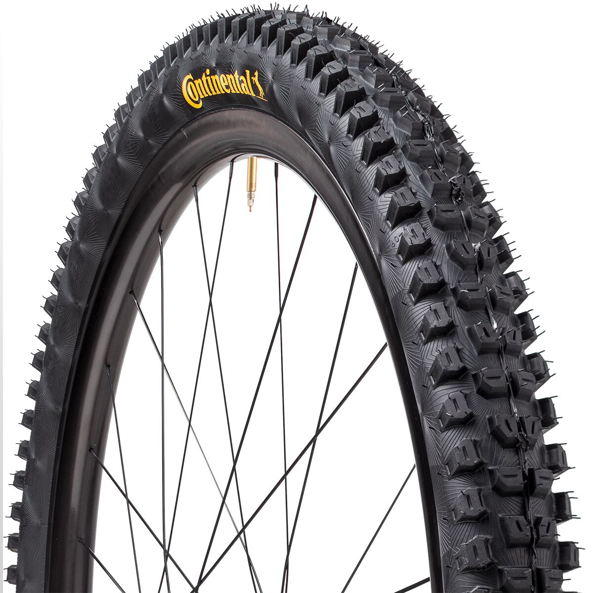 Continental Kryptotal-R 29in Tire DH Casing, SuperSoft Folding, Black, 29x2.4