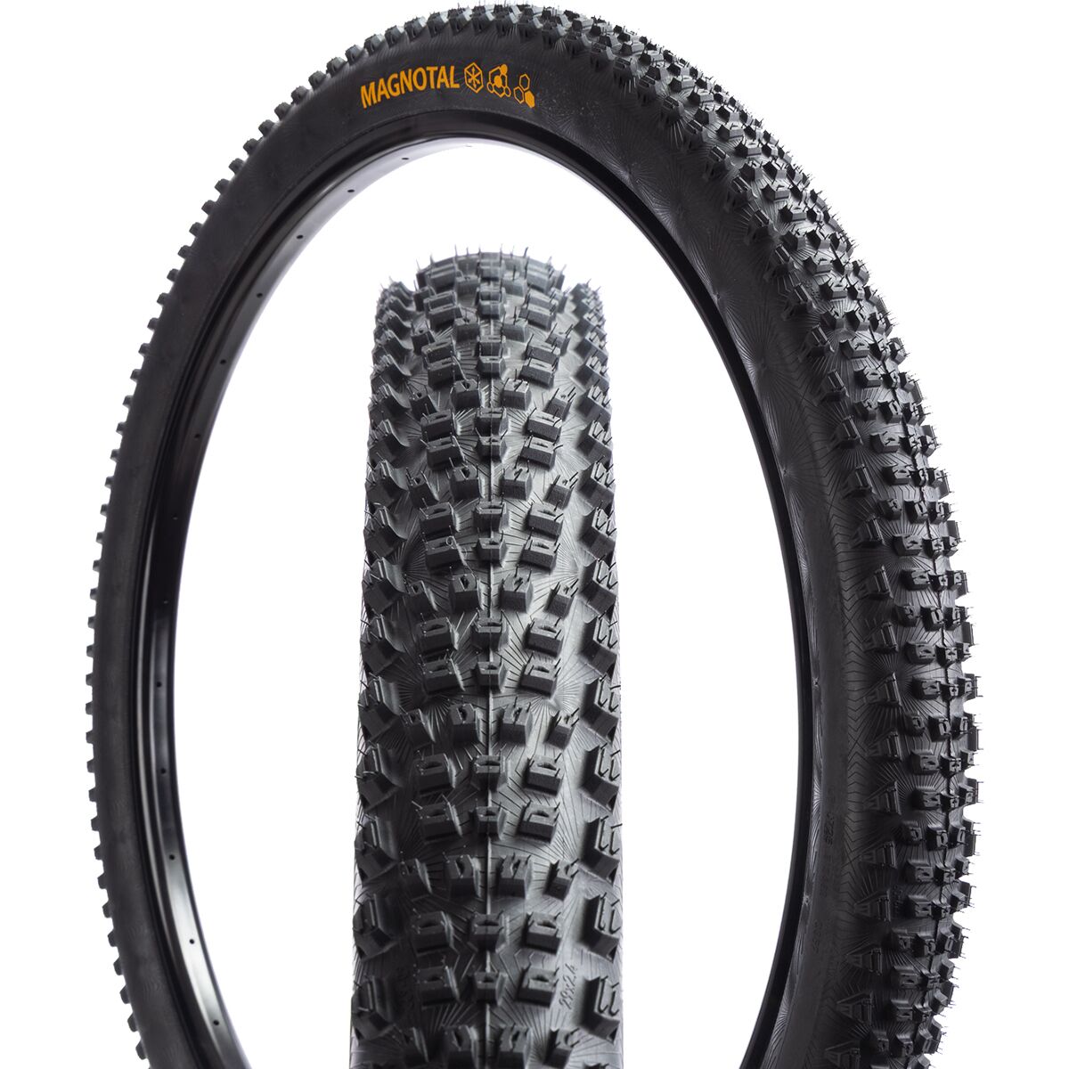 Continental Magnotal Tubeless 29in Tire Black,Folding,Soft,Trail Casing,E25, 29x2.4