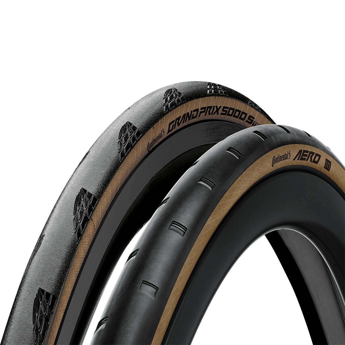 Continental Tour de France Tire Set Aero 111, 700x29, Black/Transp