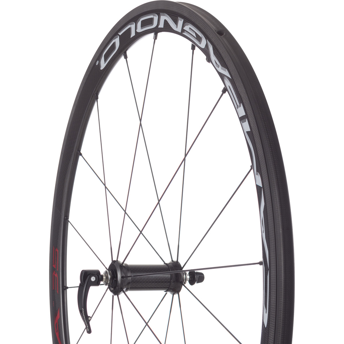 Campagnolo Bora Ultra 35 Carbon Road Wheelset - Tubular - Components