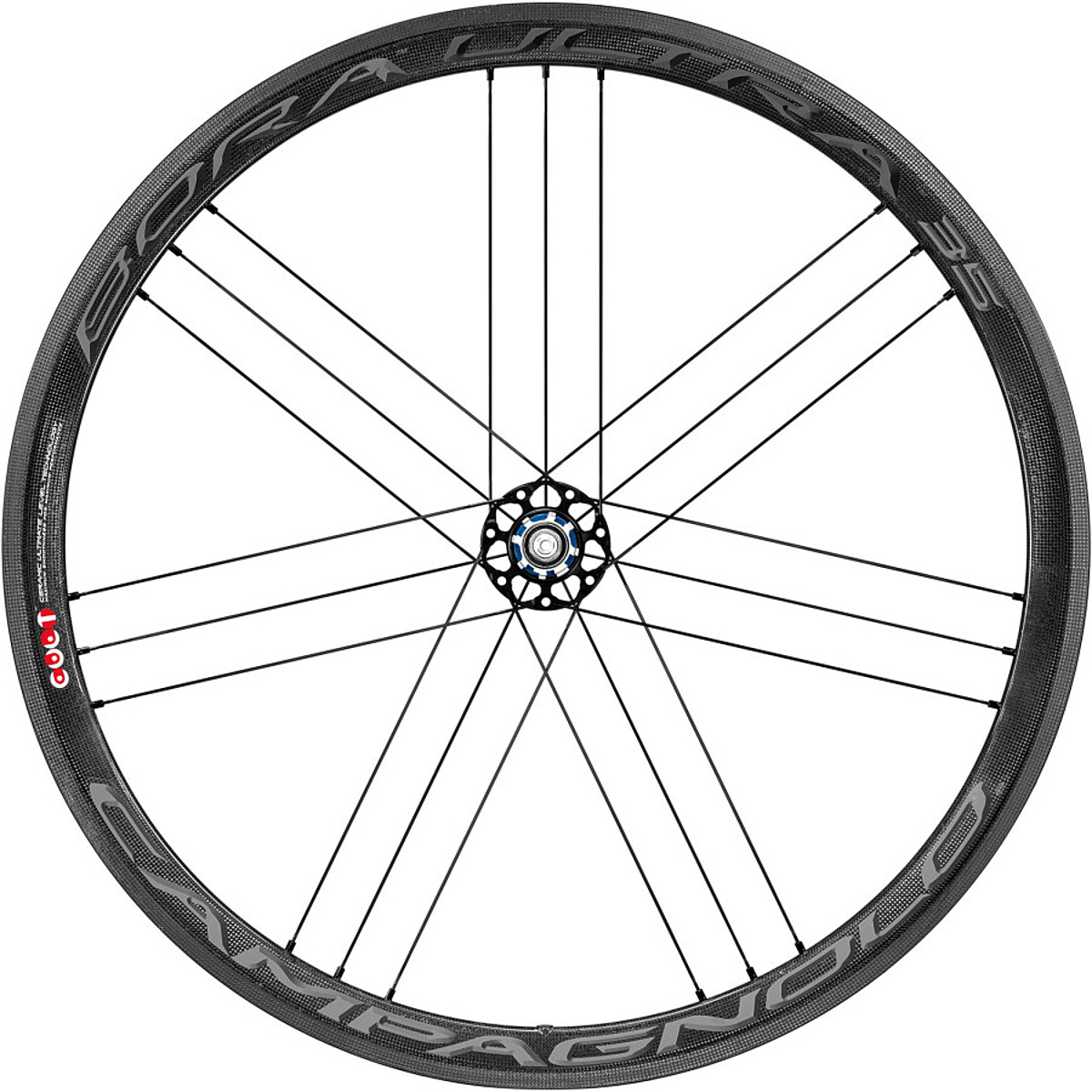 Campagnolo Bora Ultra 35 Carbon Road Wheelset - Tubular - Components