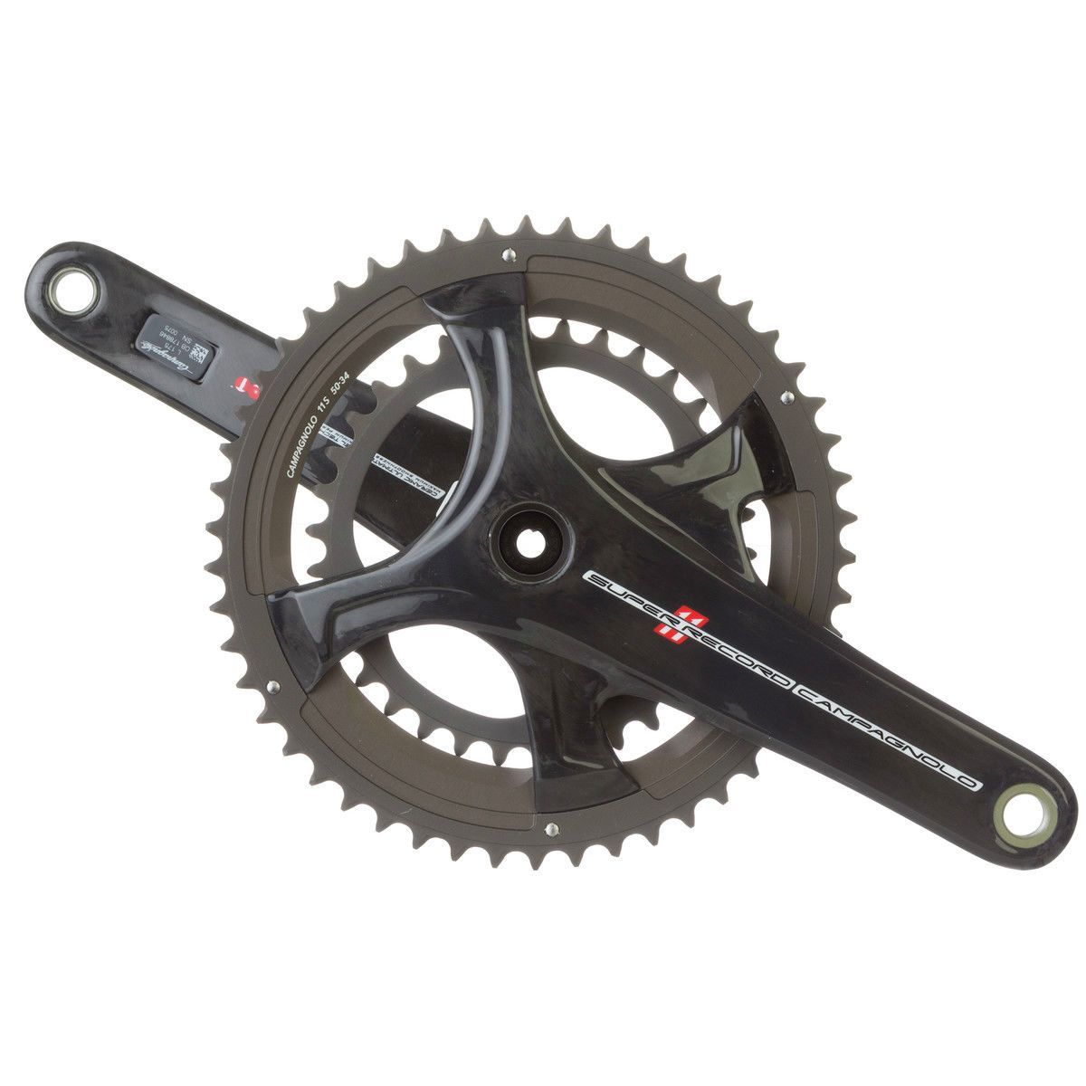 Campagnolo Super Record 11 4 Arm Crankset Components