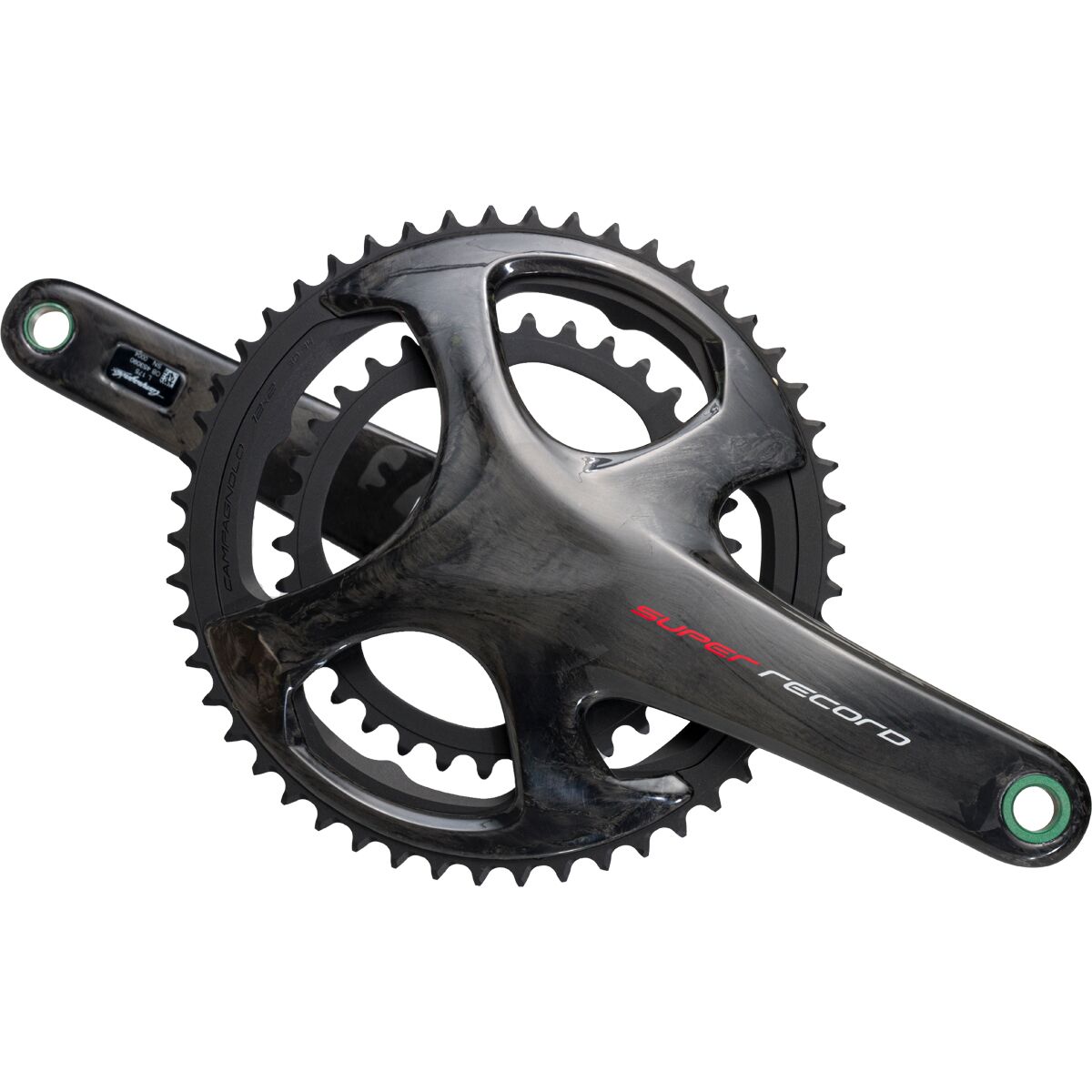 パーツ Campagnolo Record crankset 12s 170mm Campagnolo Super Record 12 UT TI Carbon Crankset - Components