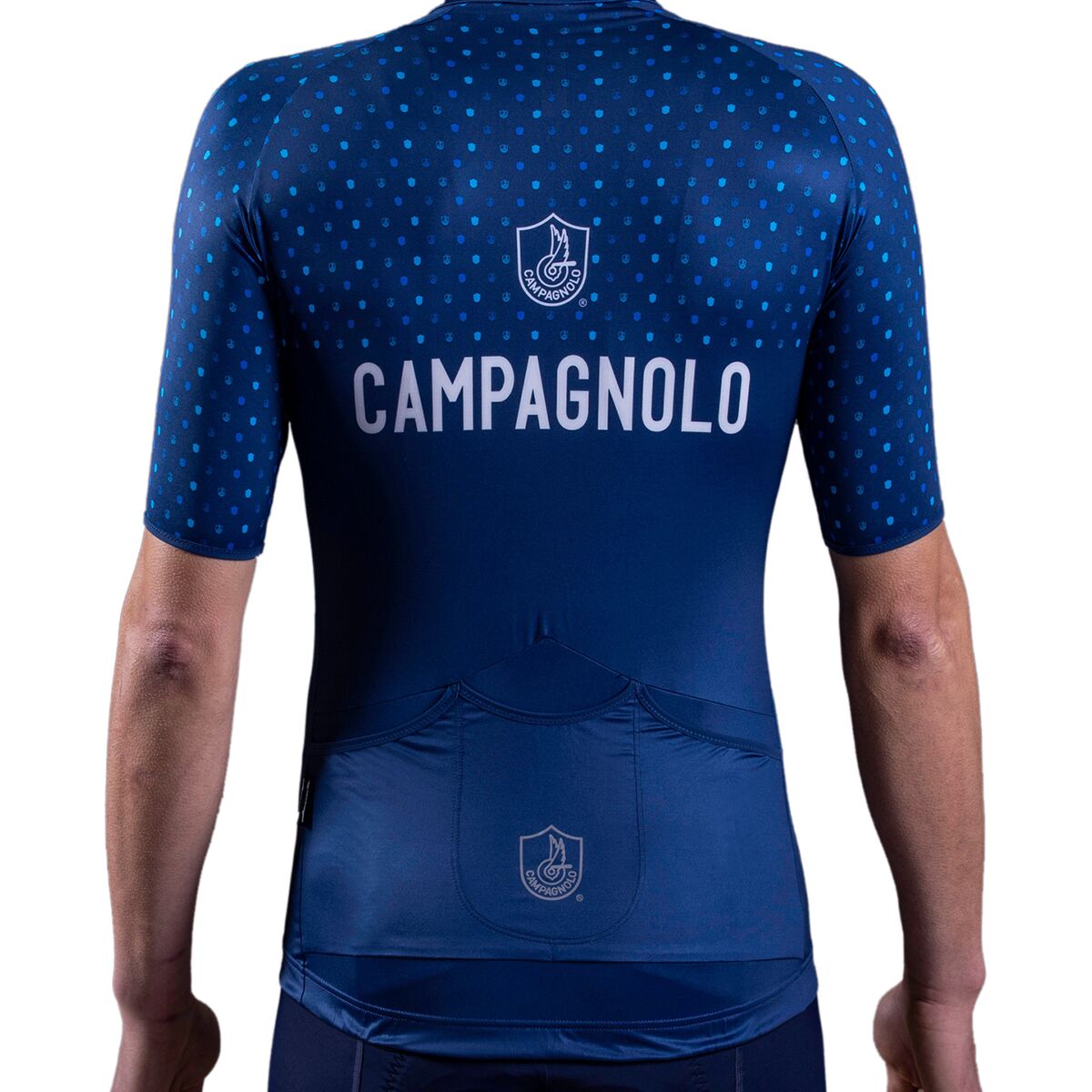 Campagnolo Titanio Light Blue Jersey | italian Cycling Jerseys