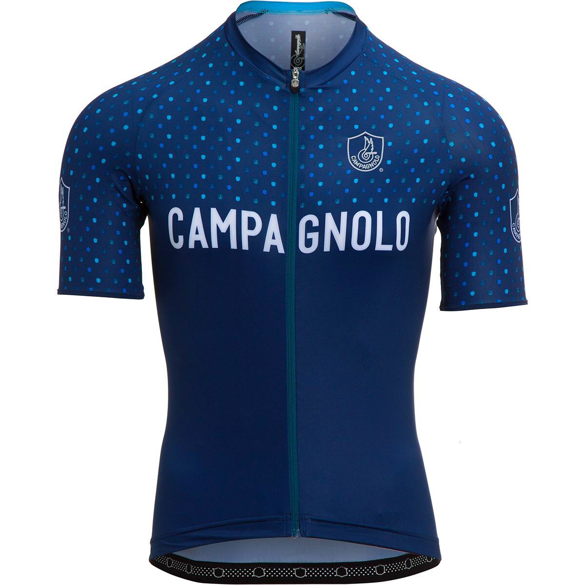 Campagnolo Titanio Light Blue Jersey | italian Cycling Jerseys