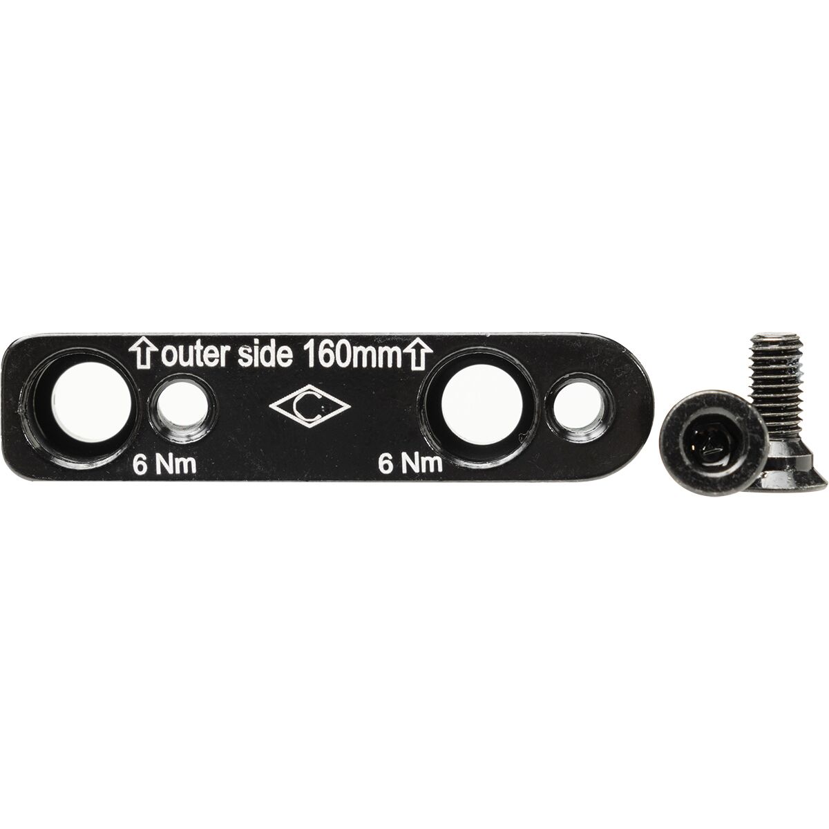 Campagnolo Campagnolo Disc Brake Adapter Black, 140mm to 160mm