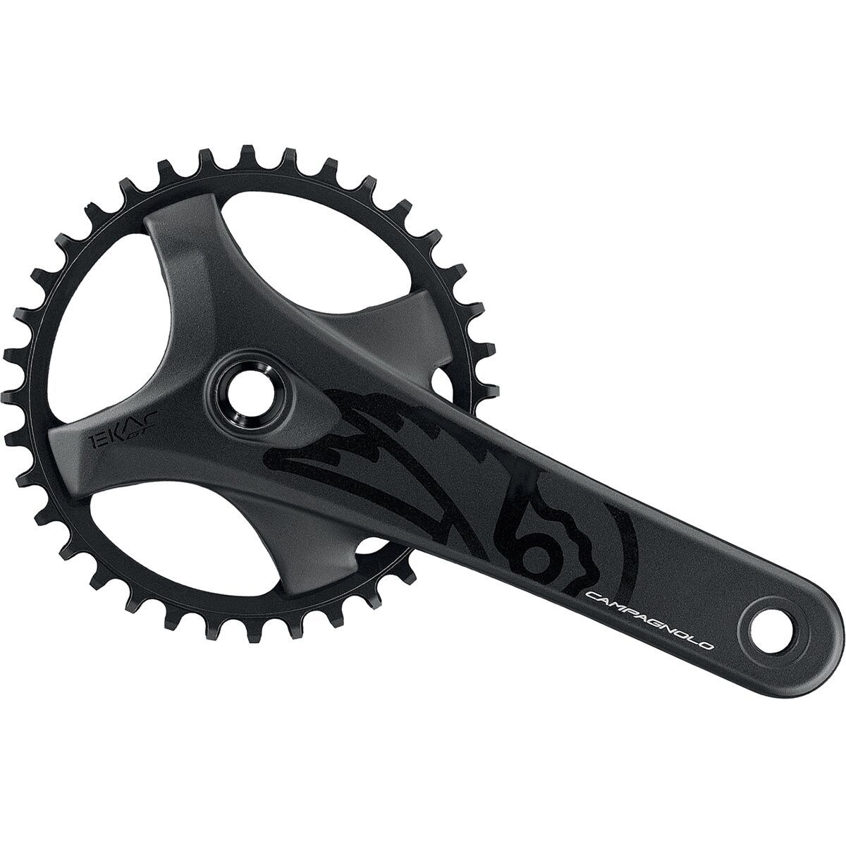 Campagnolo Ekar GT Crankset Black, 175mm, 36t