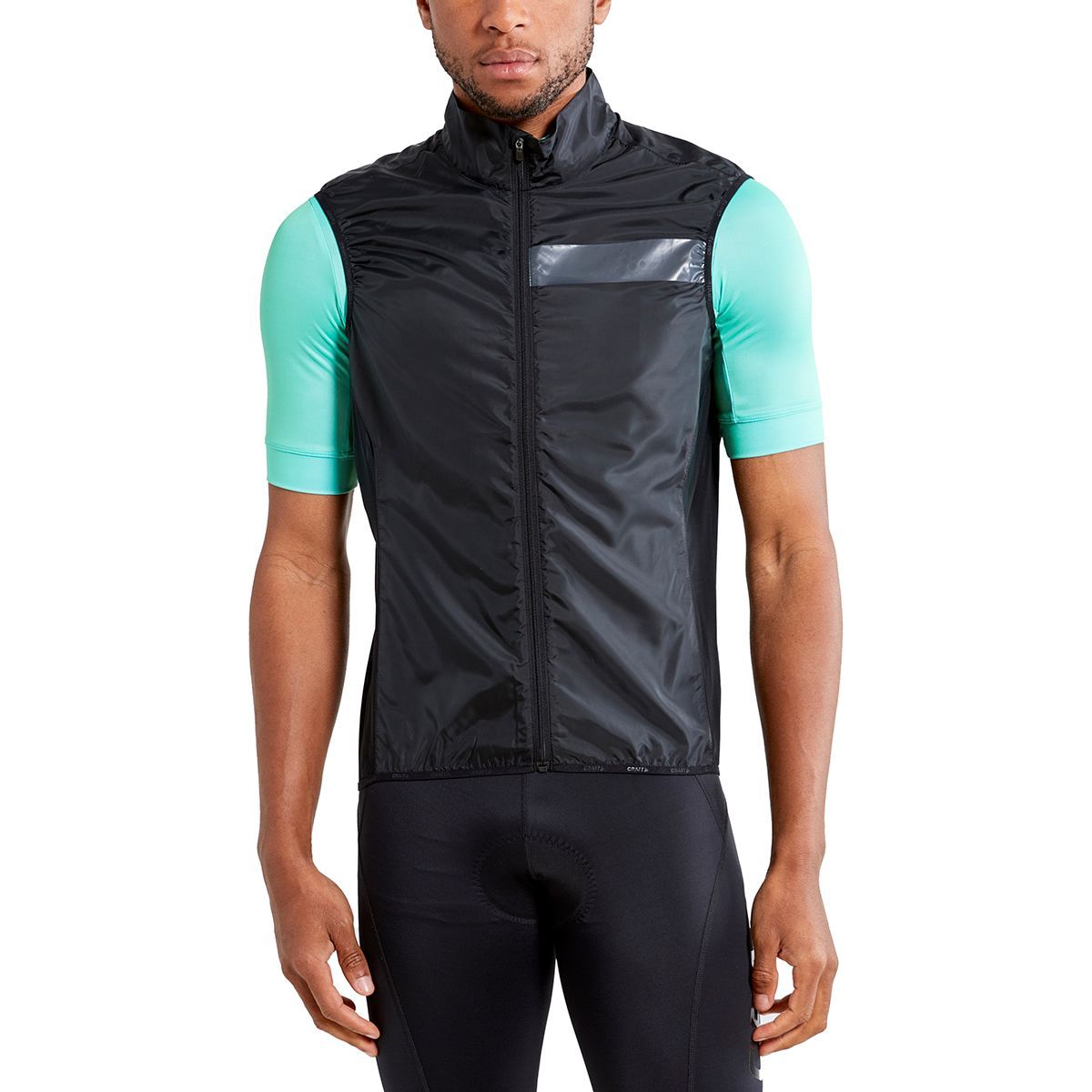 Craft Essence Light Wind Vest - Men's Black, S