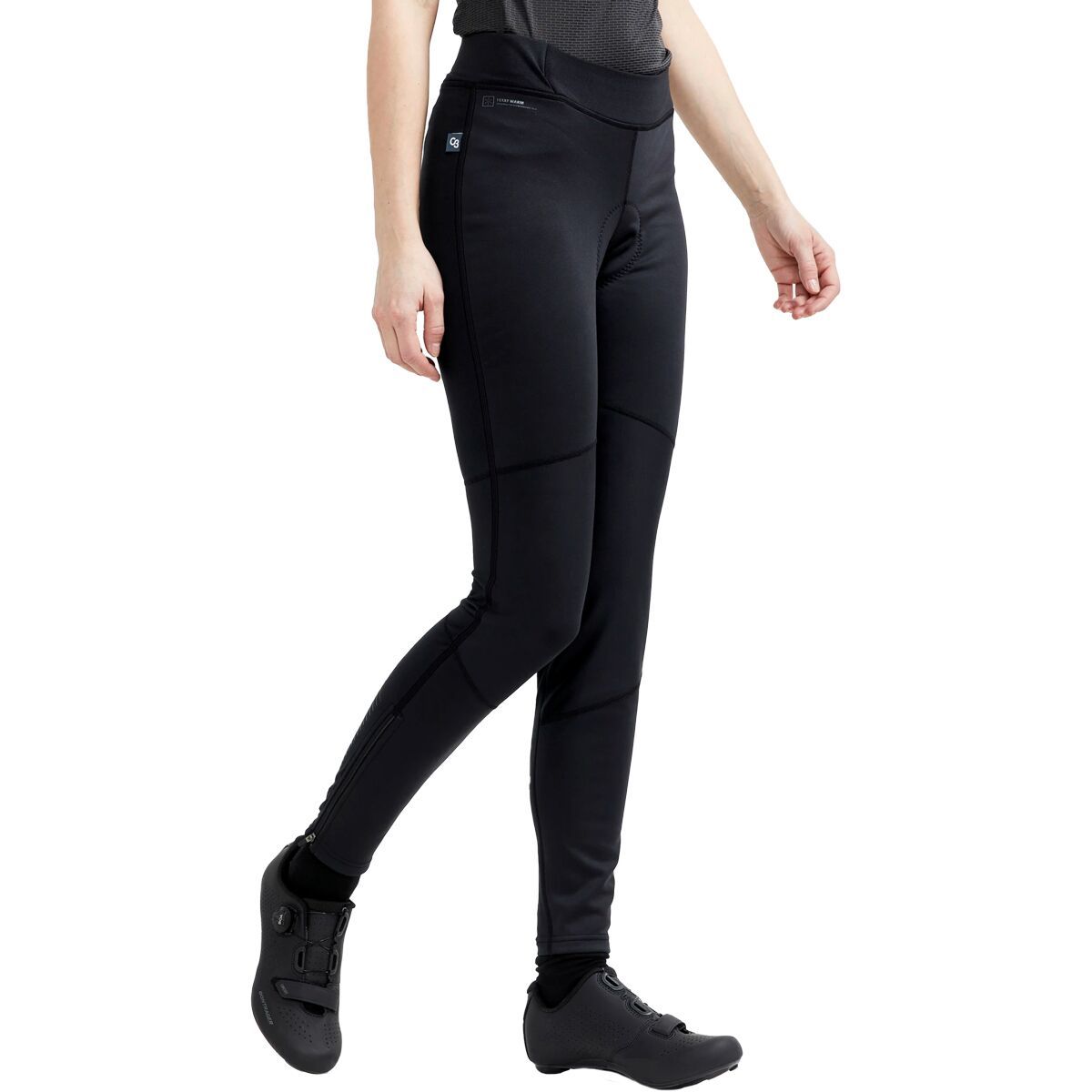 Craft Core Bike Subz Wind Tights - Women's Black/Black, L