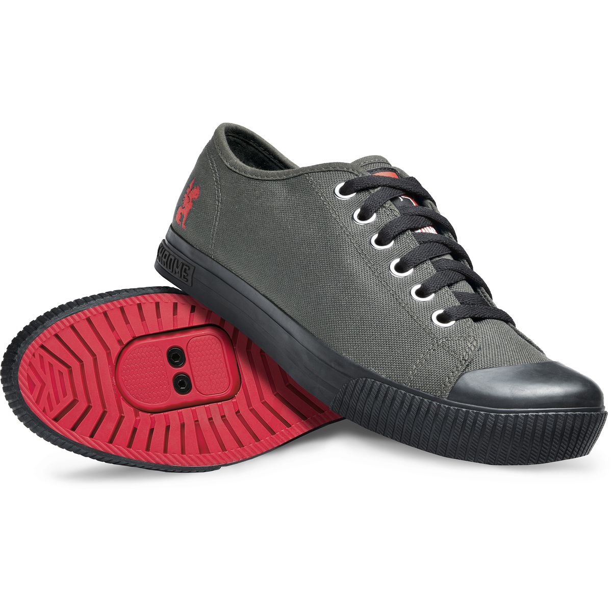 Chrome Kursk Pro 2.0 Men\'s Size 11.5 Shoes Brick Canvas Urban Cycling Sneakers Chrome Industries Kursk AW 2.0 Pro shoes – UK GRAVEL COLLECTIVE main image 4