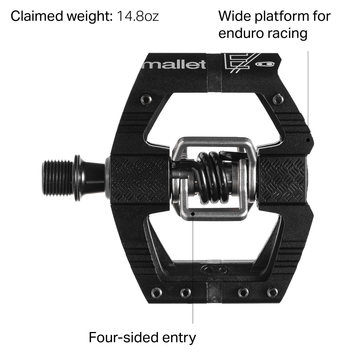 Mallet enduro pedals clearance