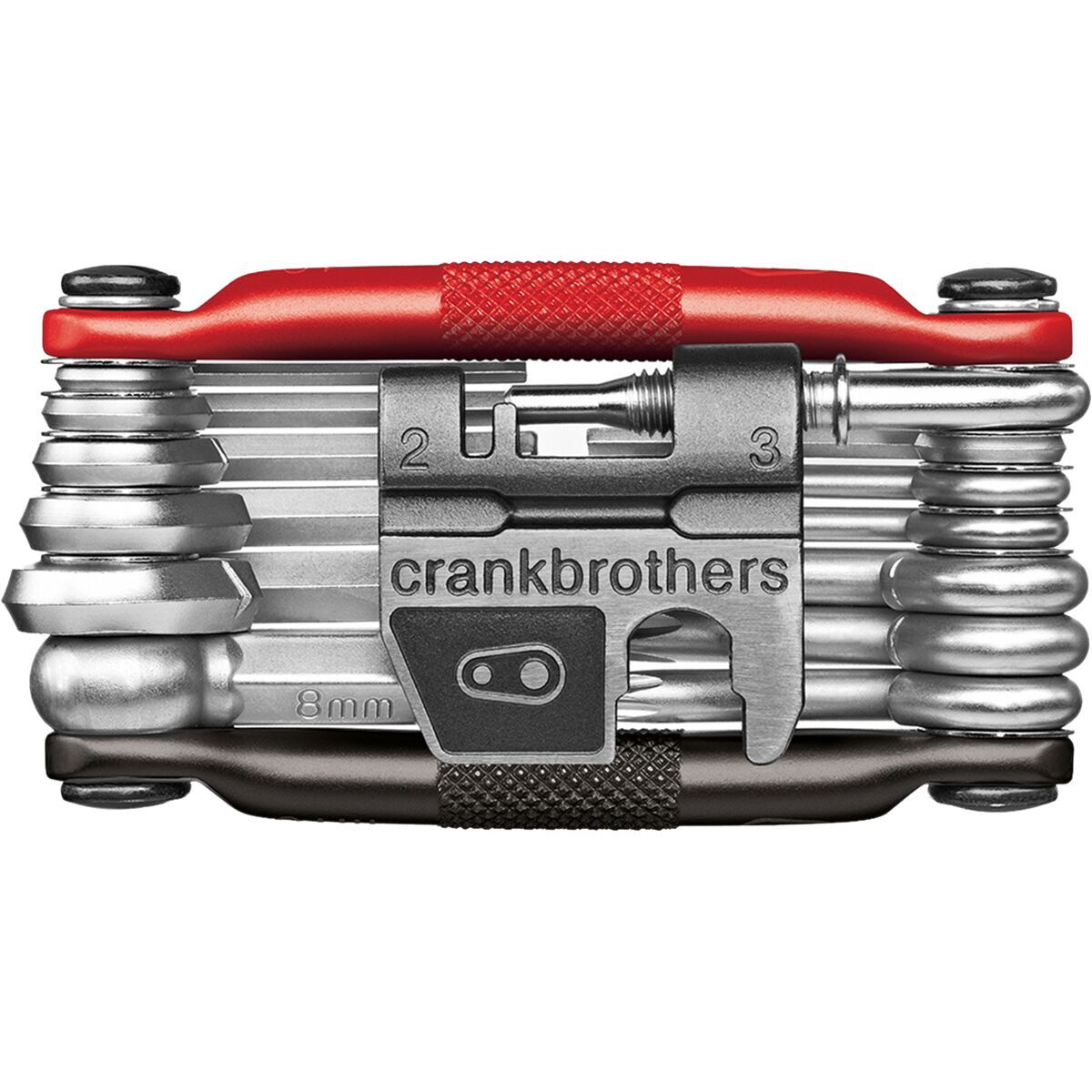 Crank Brothers Multi-19 Tool Black & Red, One Size