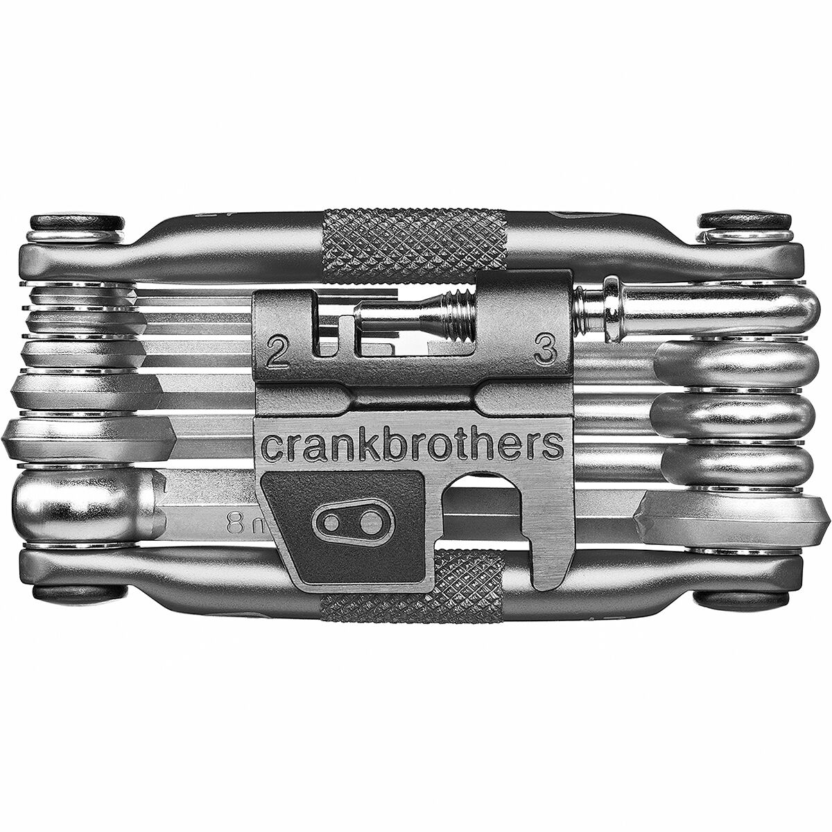 Crank Brothers Multi 17 Tool Nickel, One Size