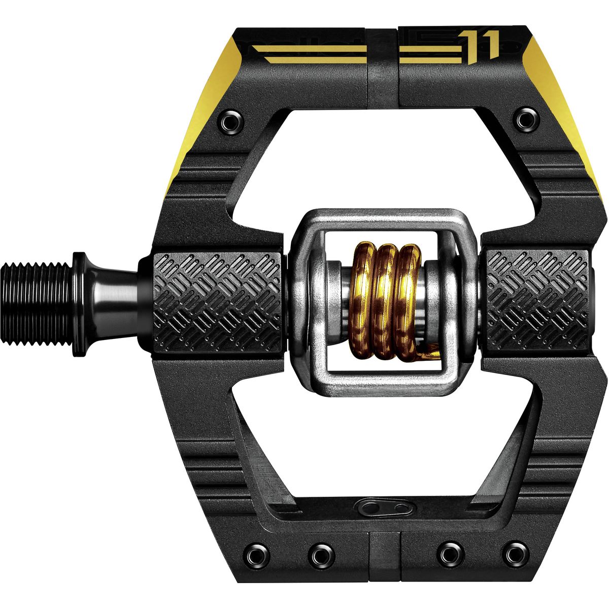 Crank Brothers Crank Brothers Mallet E 11 Pedals Black/Gold, One Size