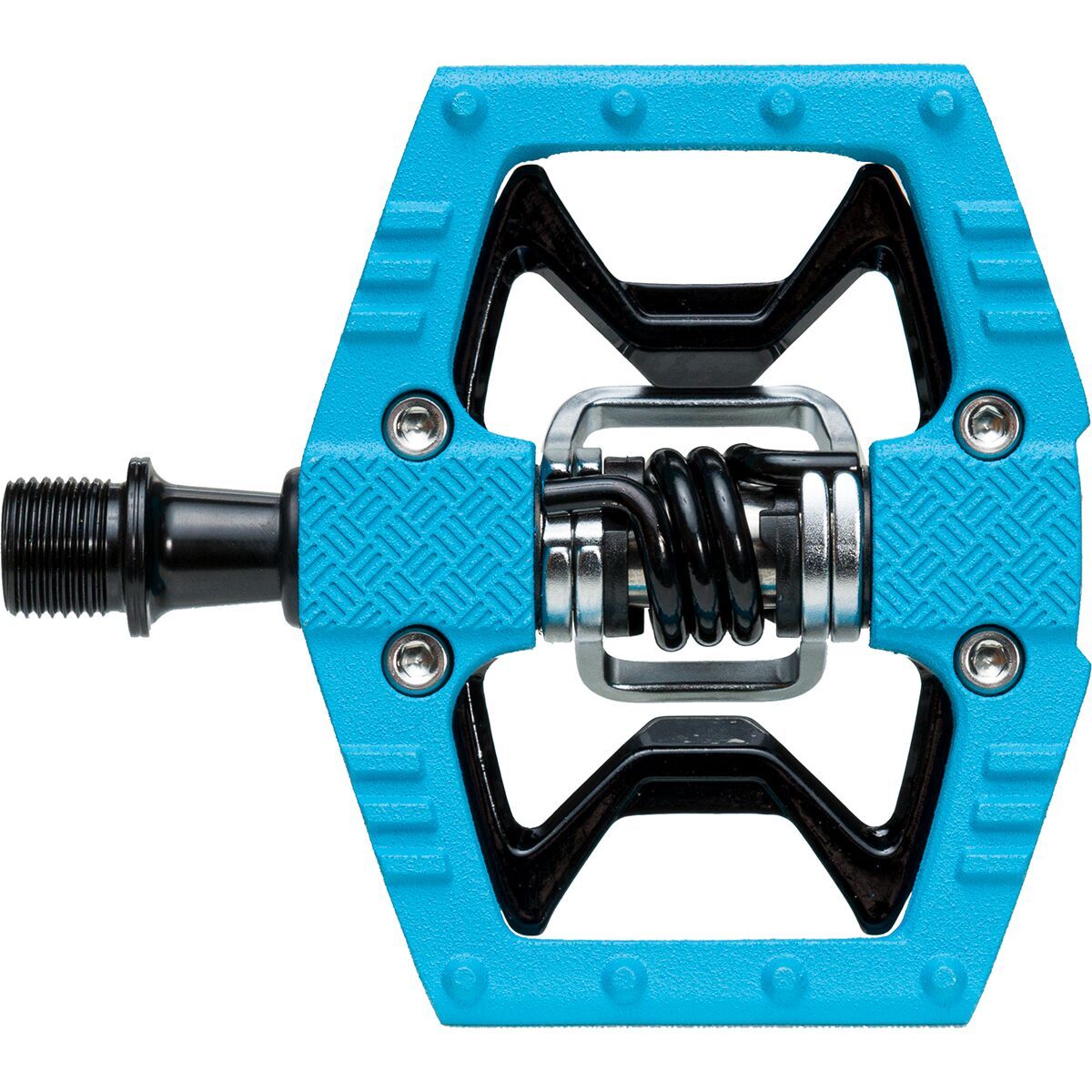 Crank Brothers Crank Brothers Doubleshot 2 Pedals Blue/Black, One Size