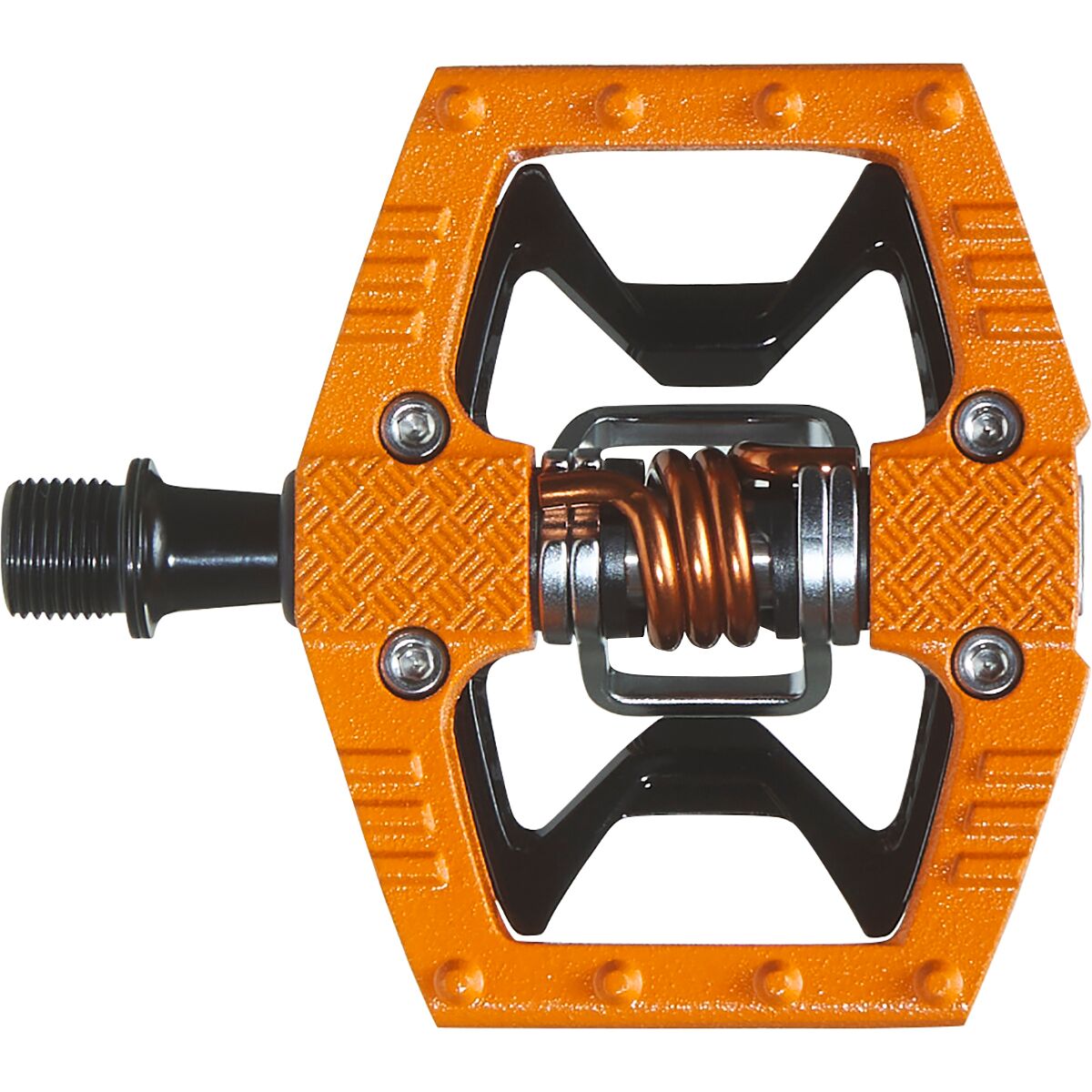 Crank Brothers Crank Brothers Doubleshot 2 Pedals Orange/Black, One Size