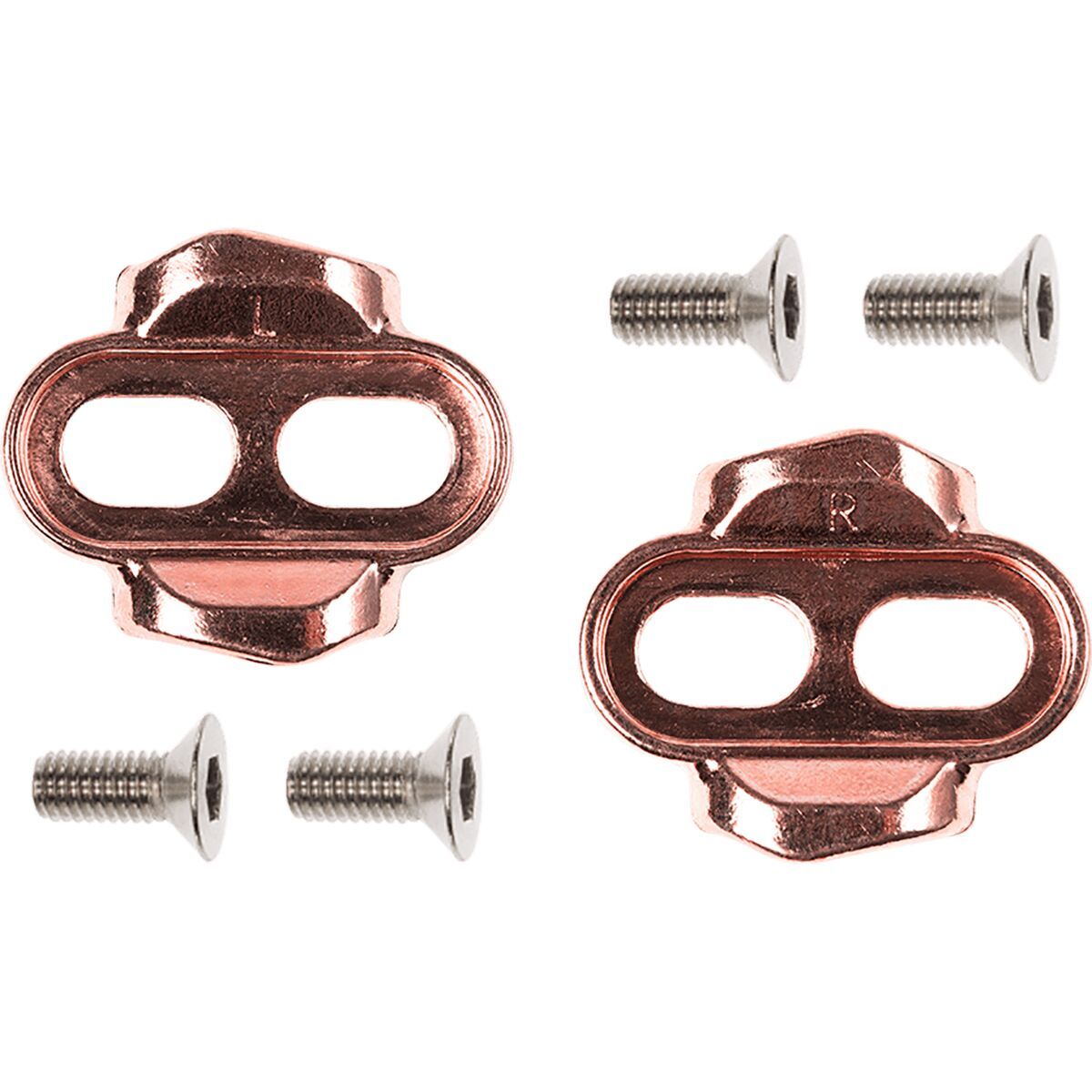 Crank Brothers Premium Bike Cleats Rose, Easy Release, 6 Deg Float