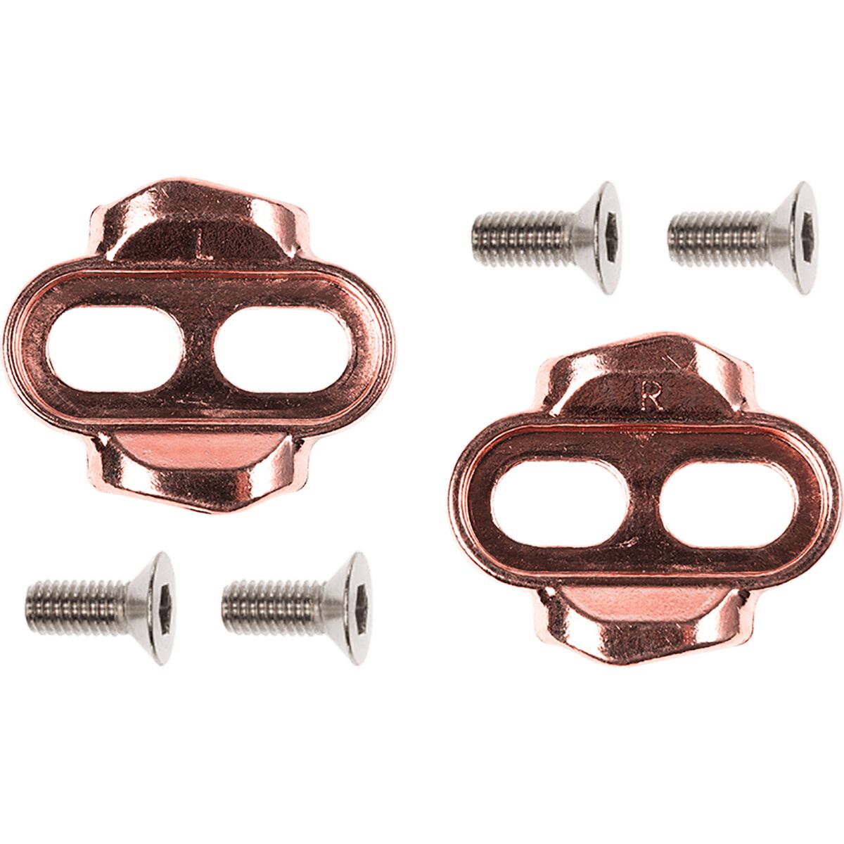 Crank Brothers Crank Brothers Premium Bike Cleats Rose, Easy Release, 6 Deg Float
